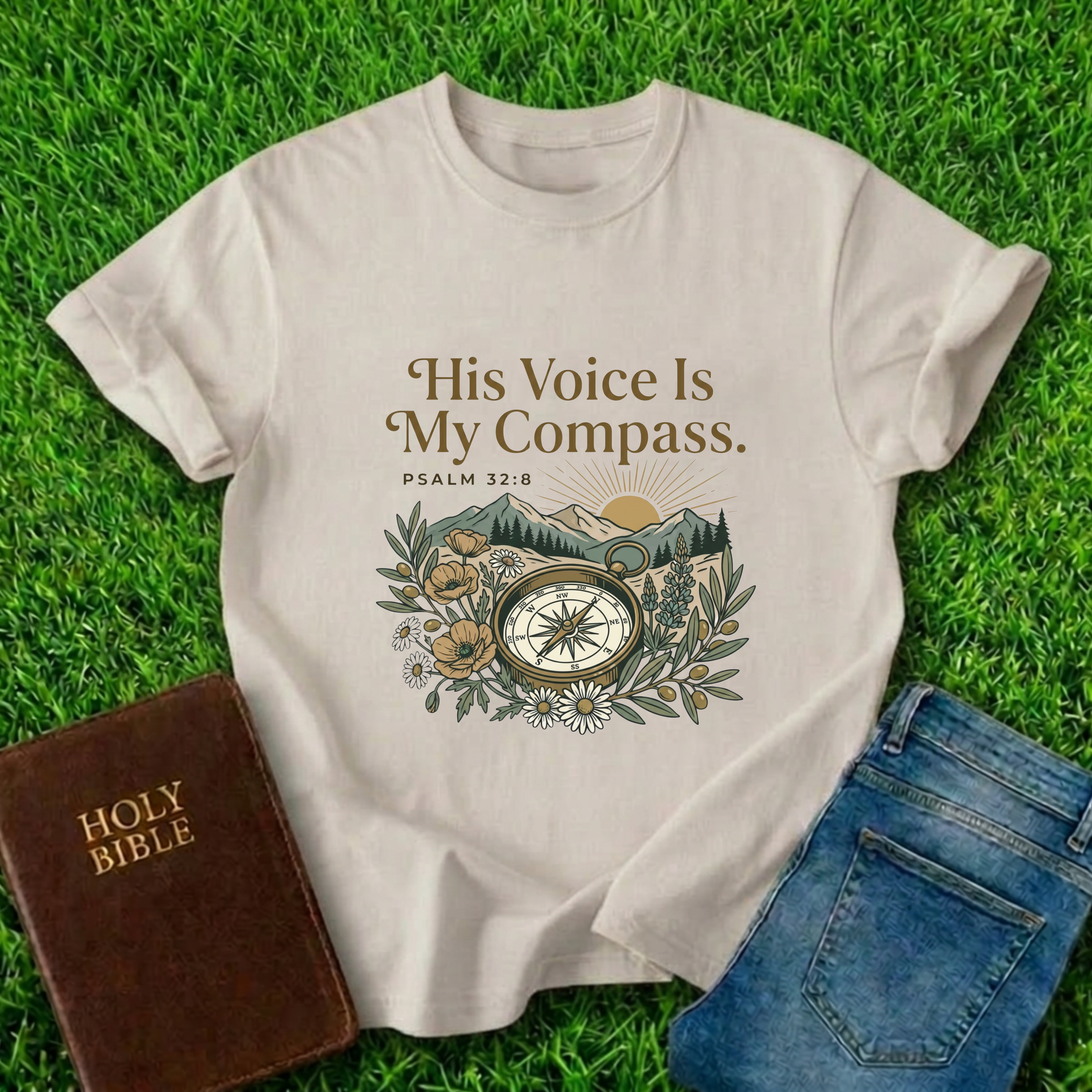 His Voice Is My Compass T-Shirt