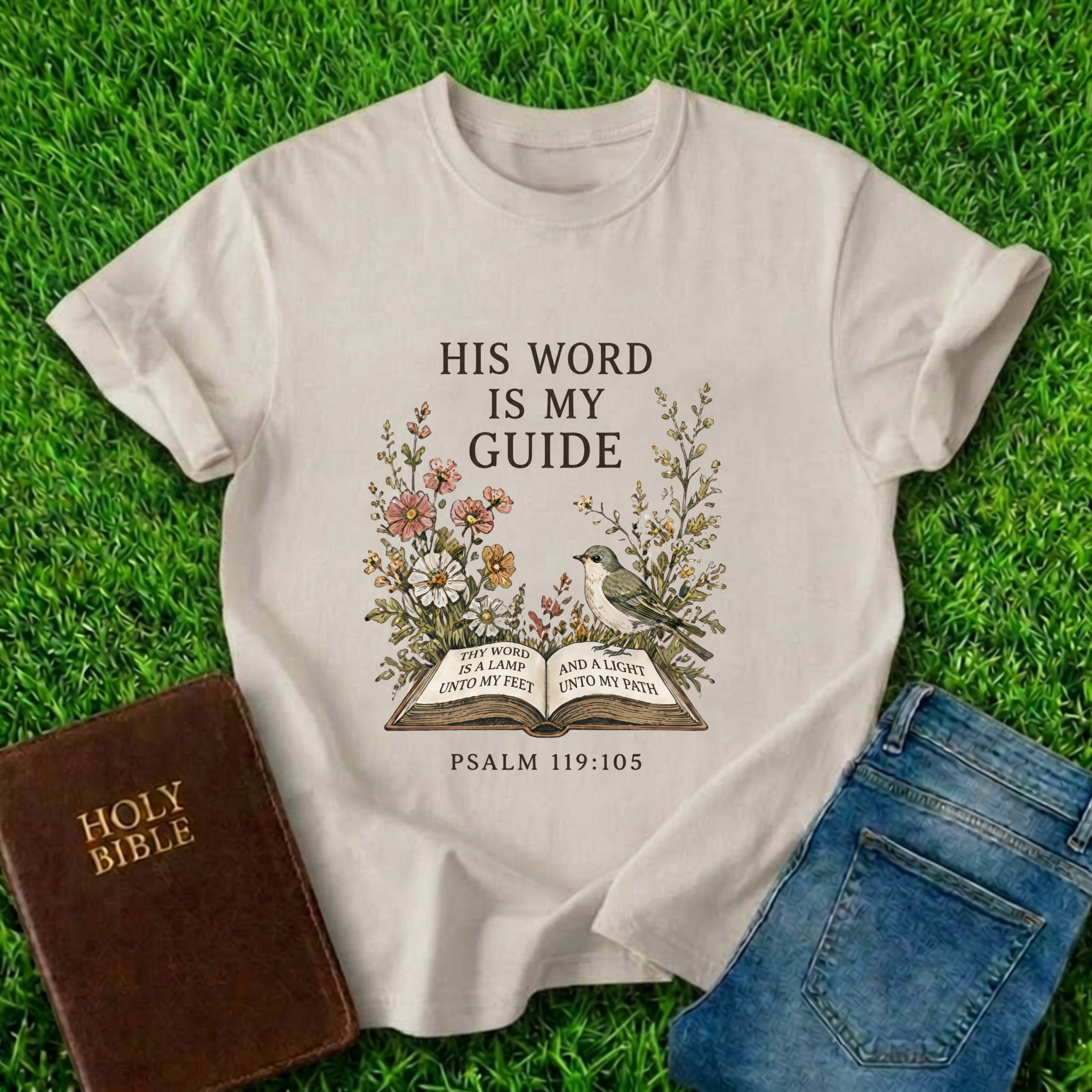 His Word Is My Guide T-Shirt
