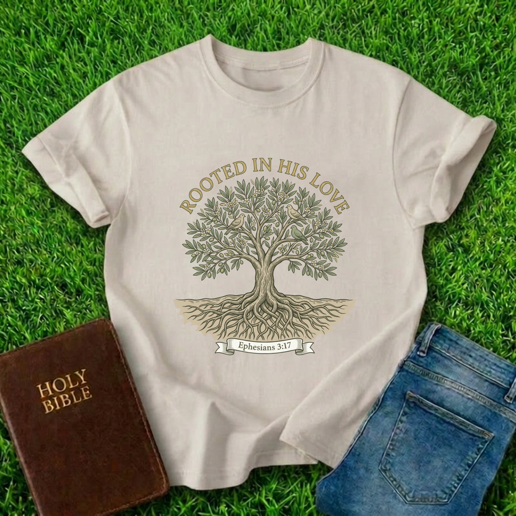 Rooted In His Love T-Shirt