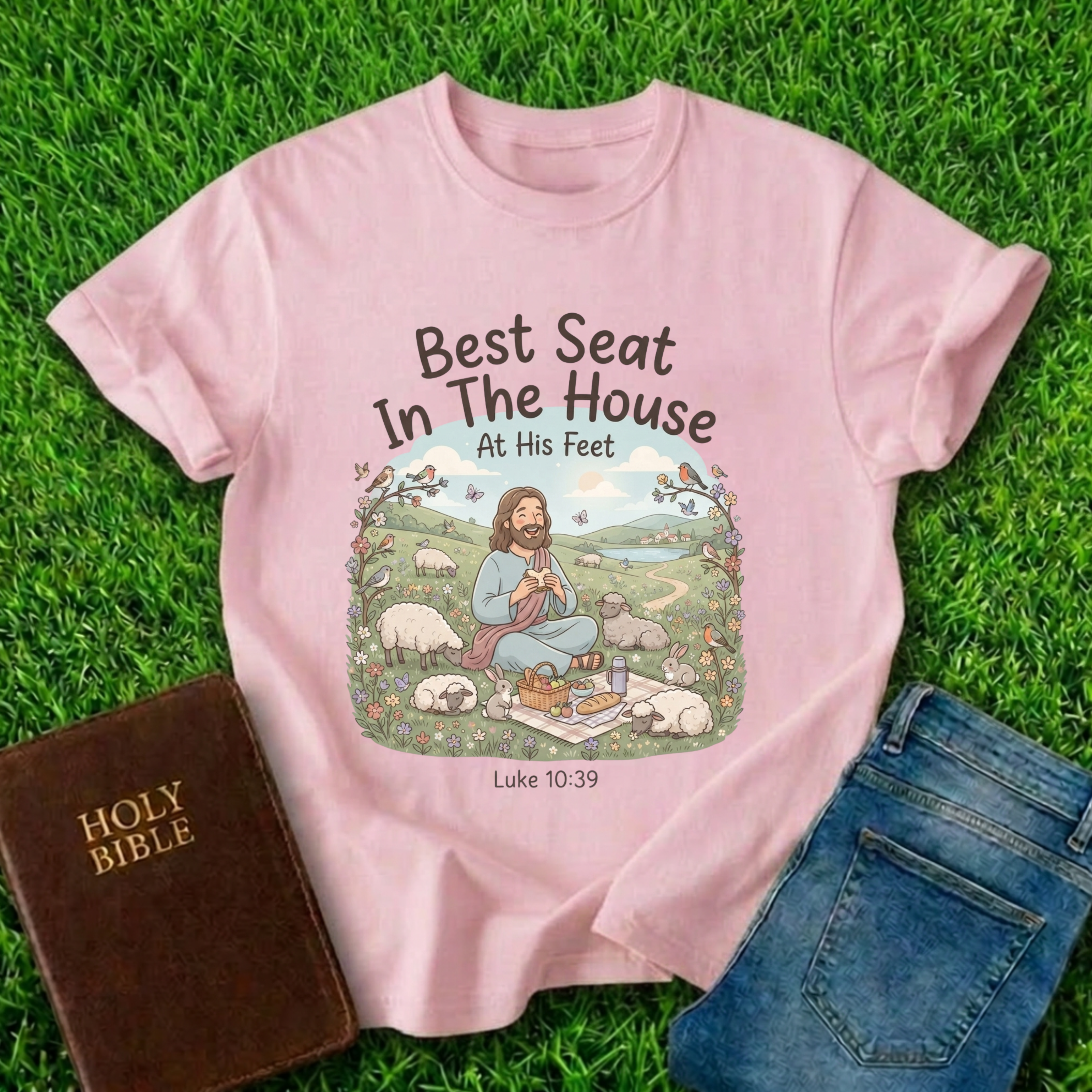 At His Feet T-Shirt