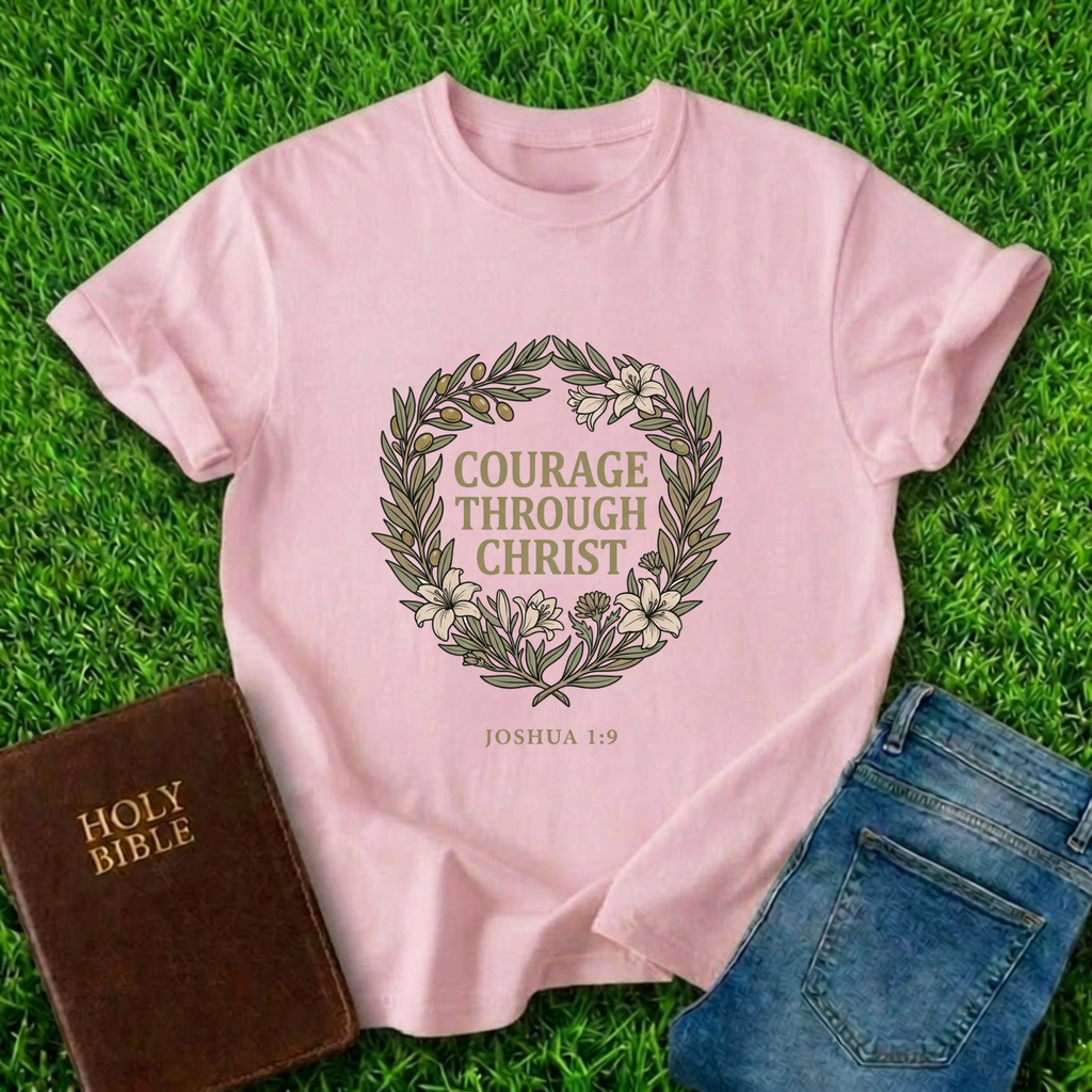 Courage Through Christ T-Shirt