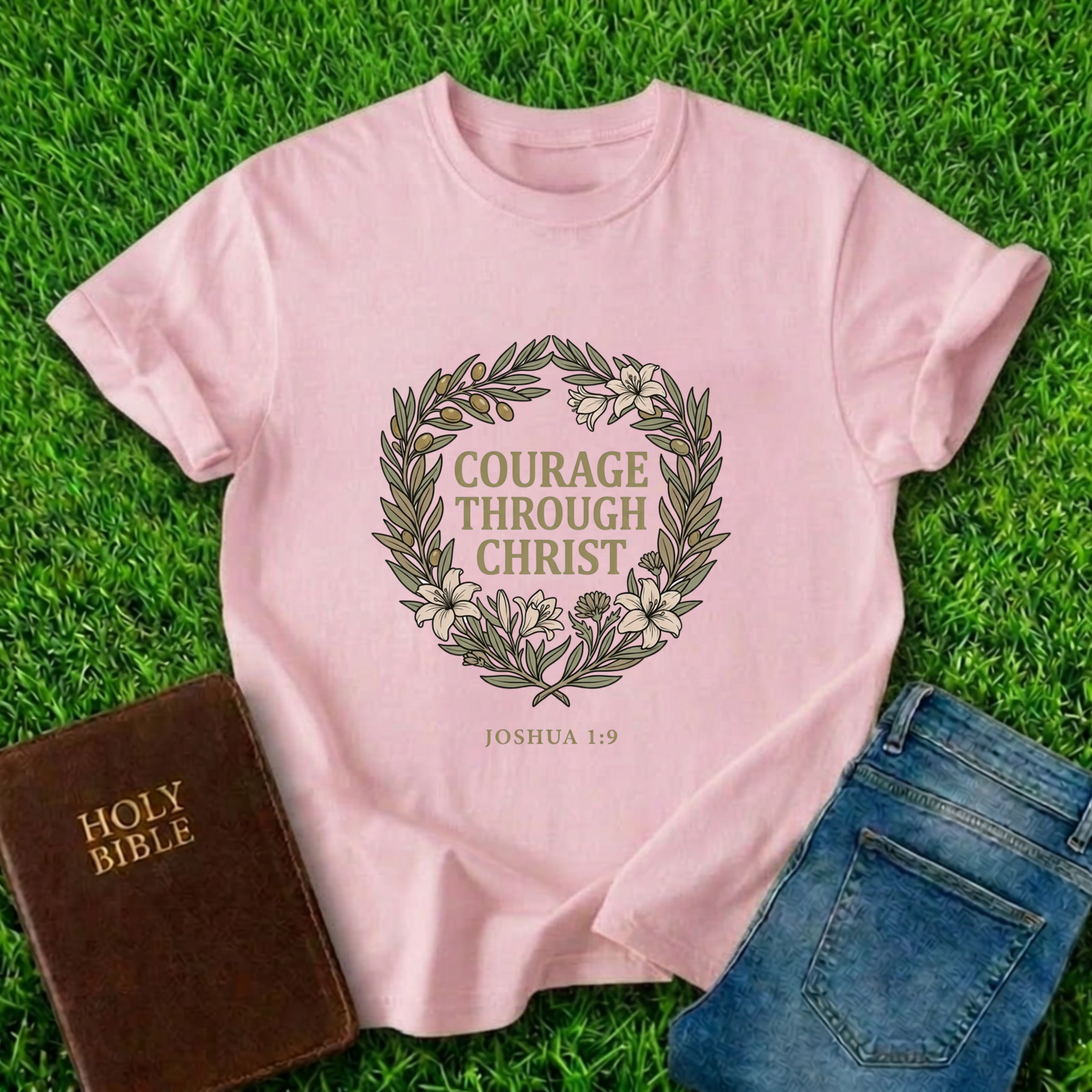 Courage Through Christ T-Shirt