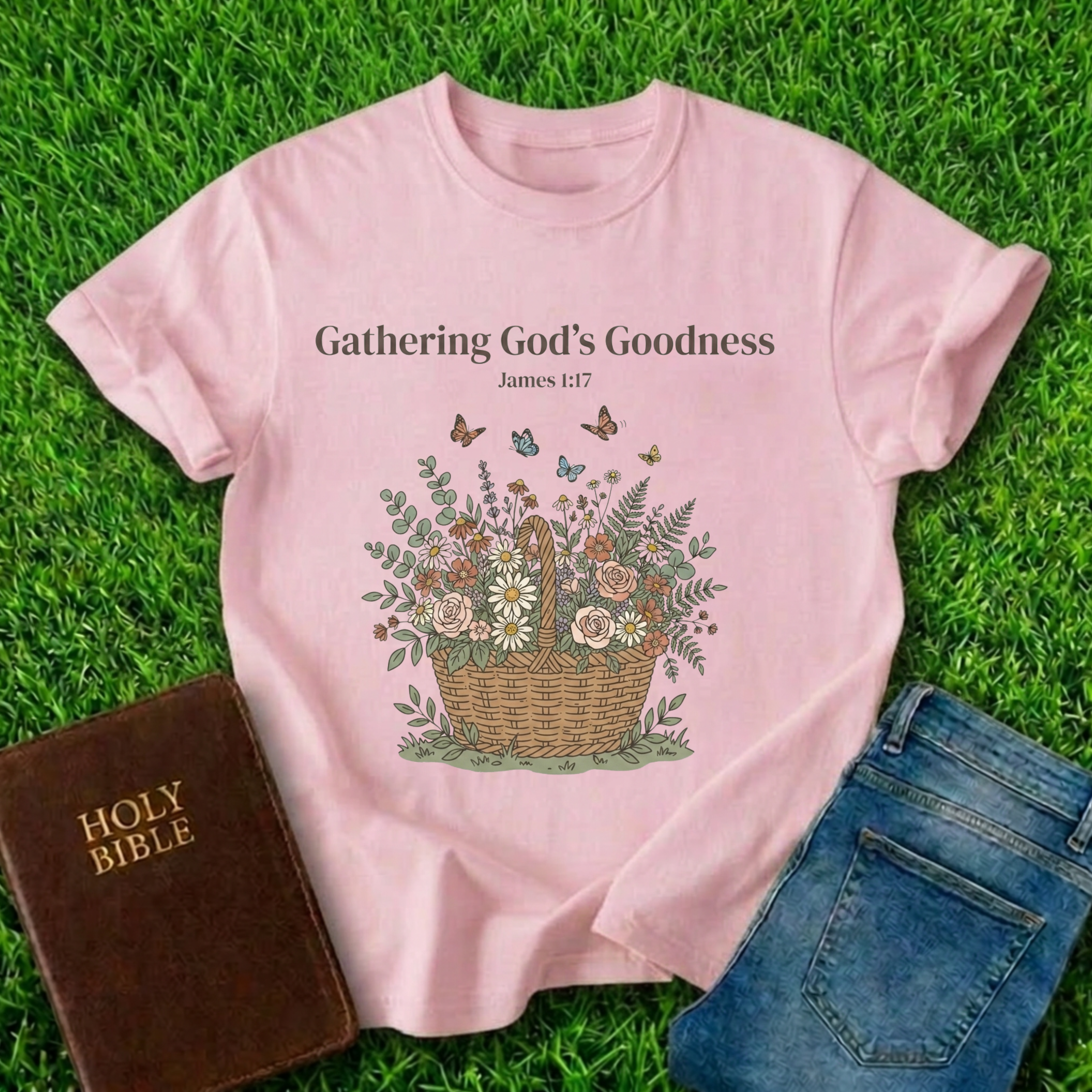 Gathering Gods Goodness T-Shirt