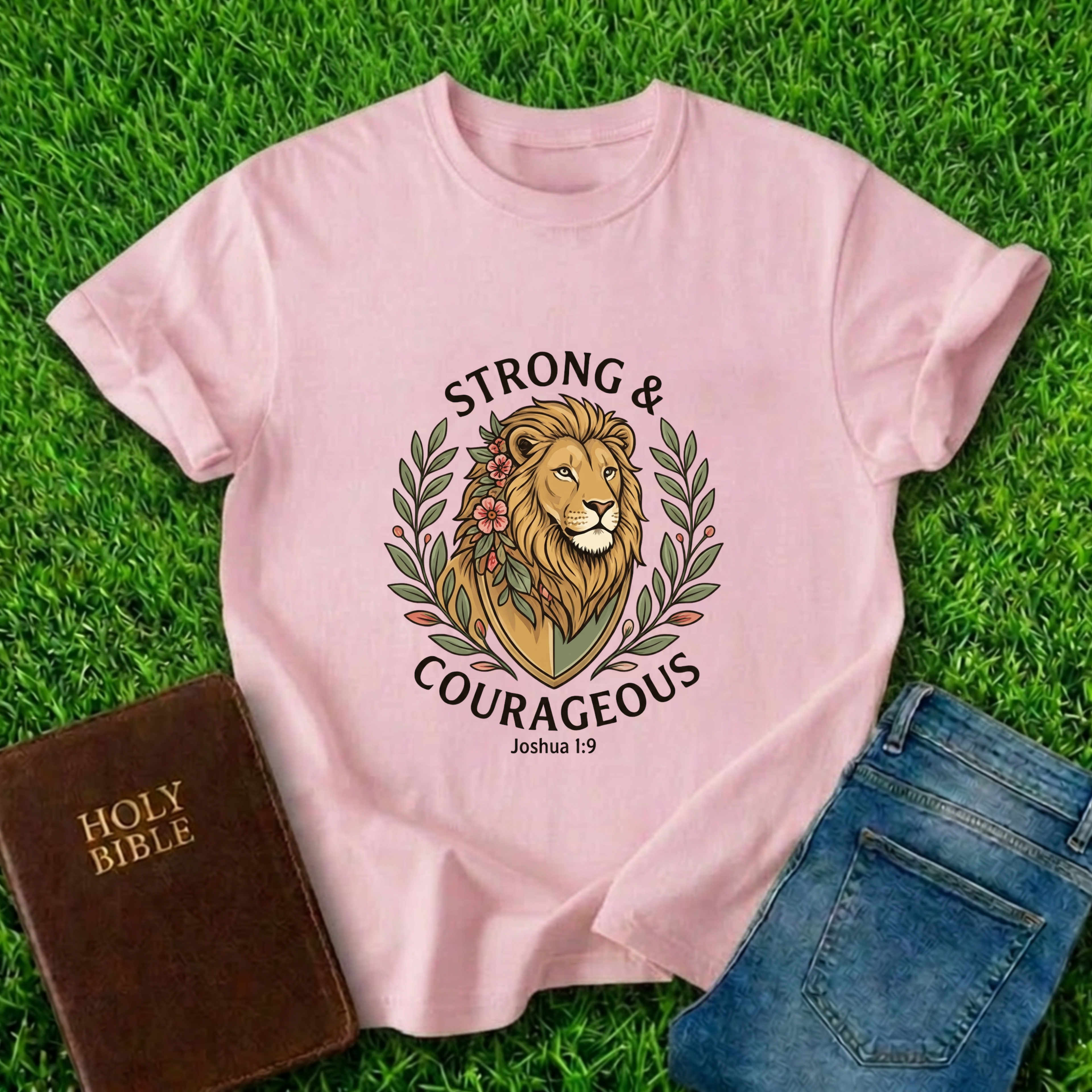 Strong And Courageous T-Shirt