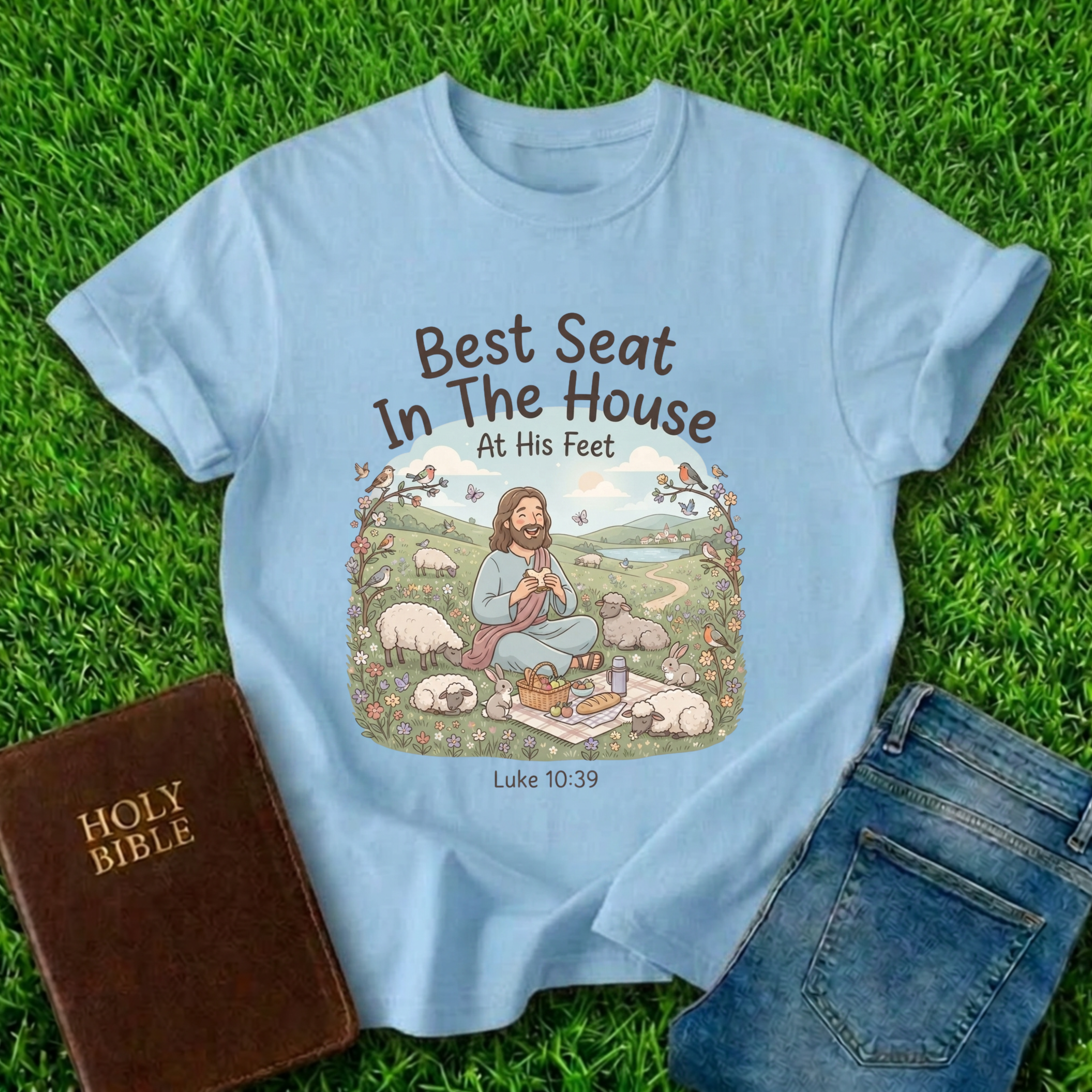 At His Feet T-Shirt