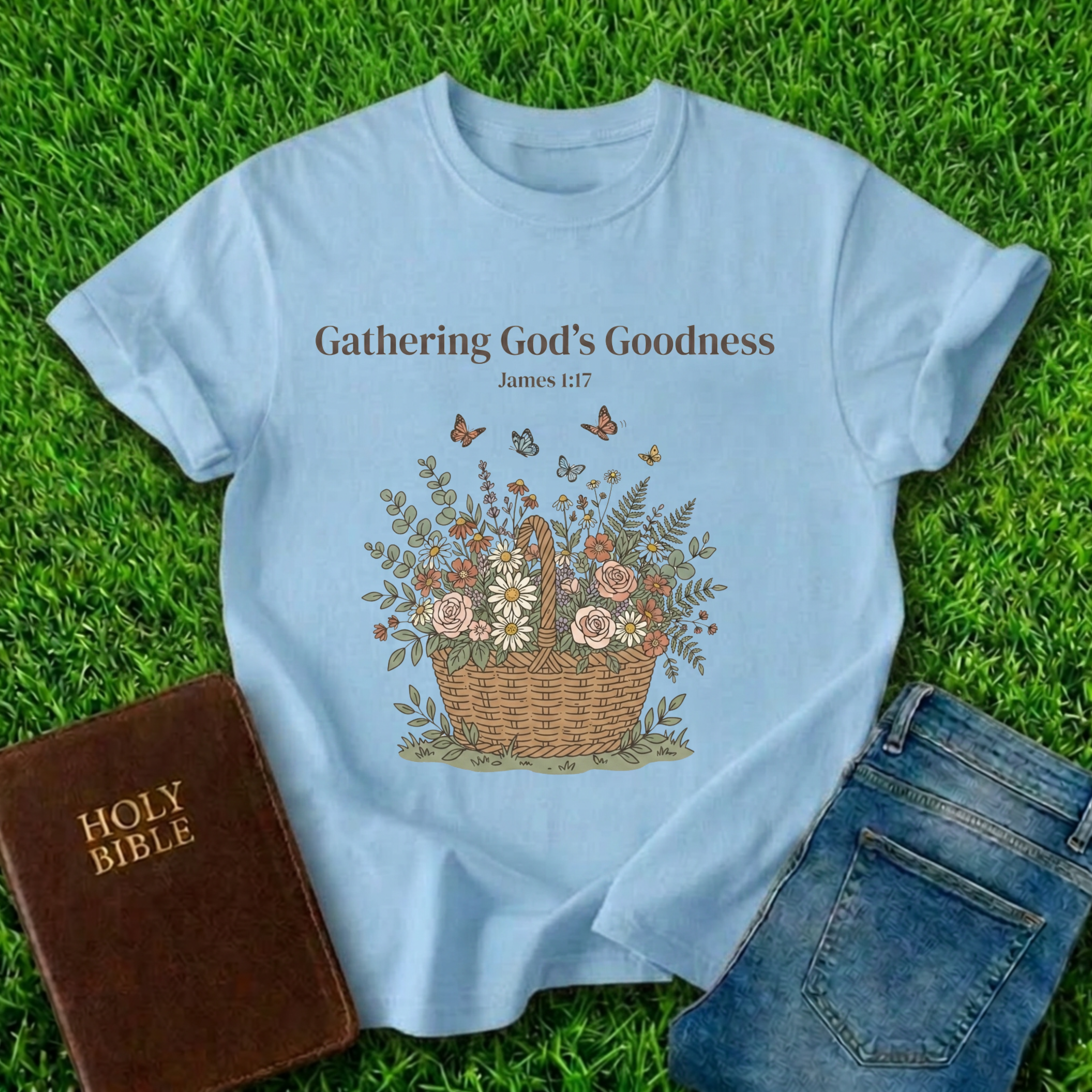 Gathering Gods Goodness T-Shirt