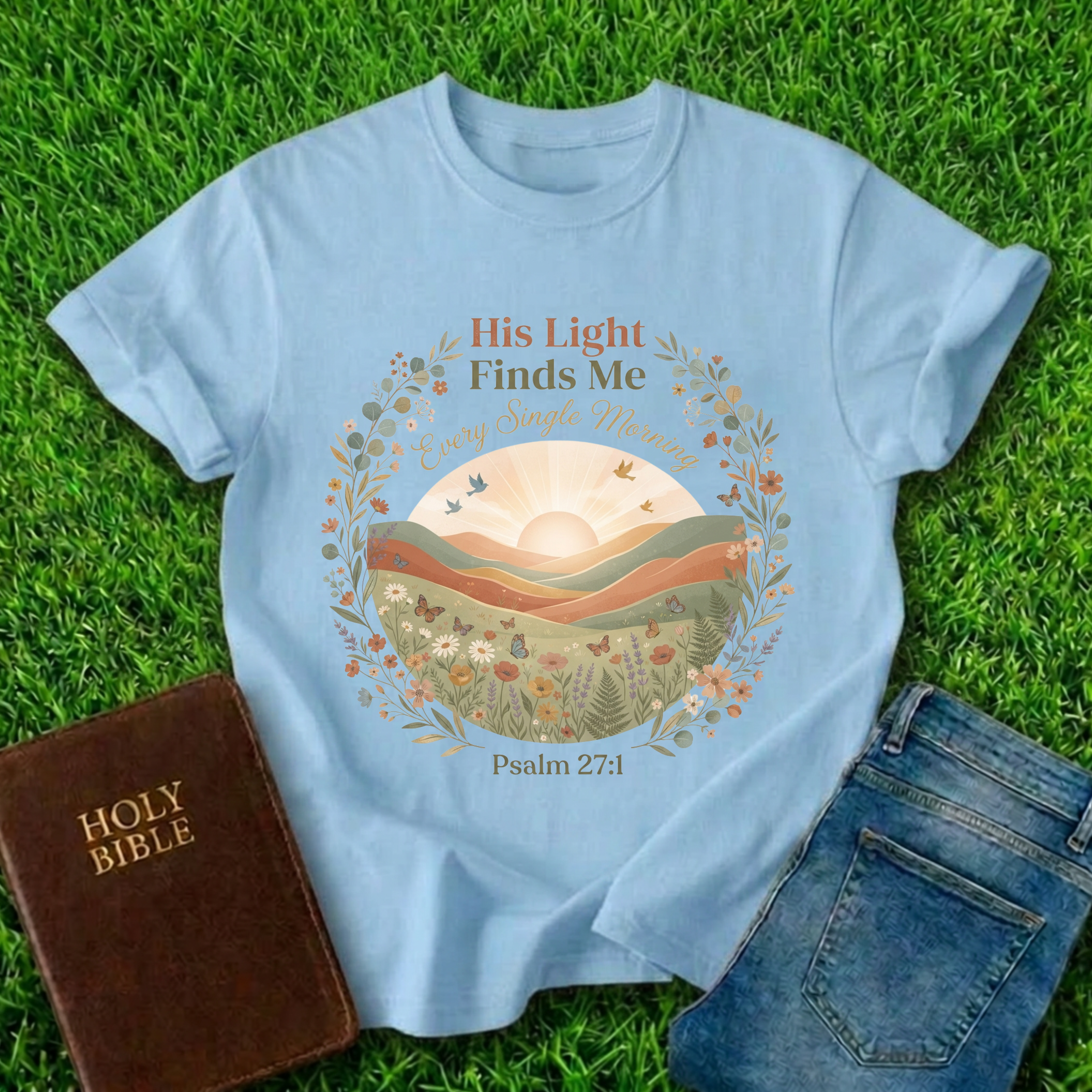 His Light Finds Me T-Shirt