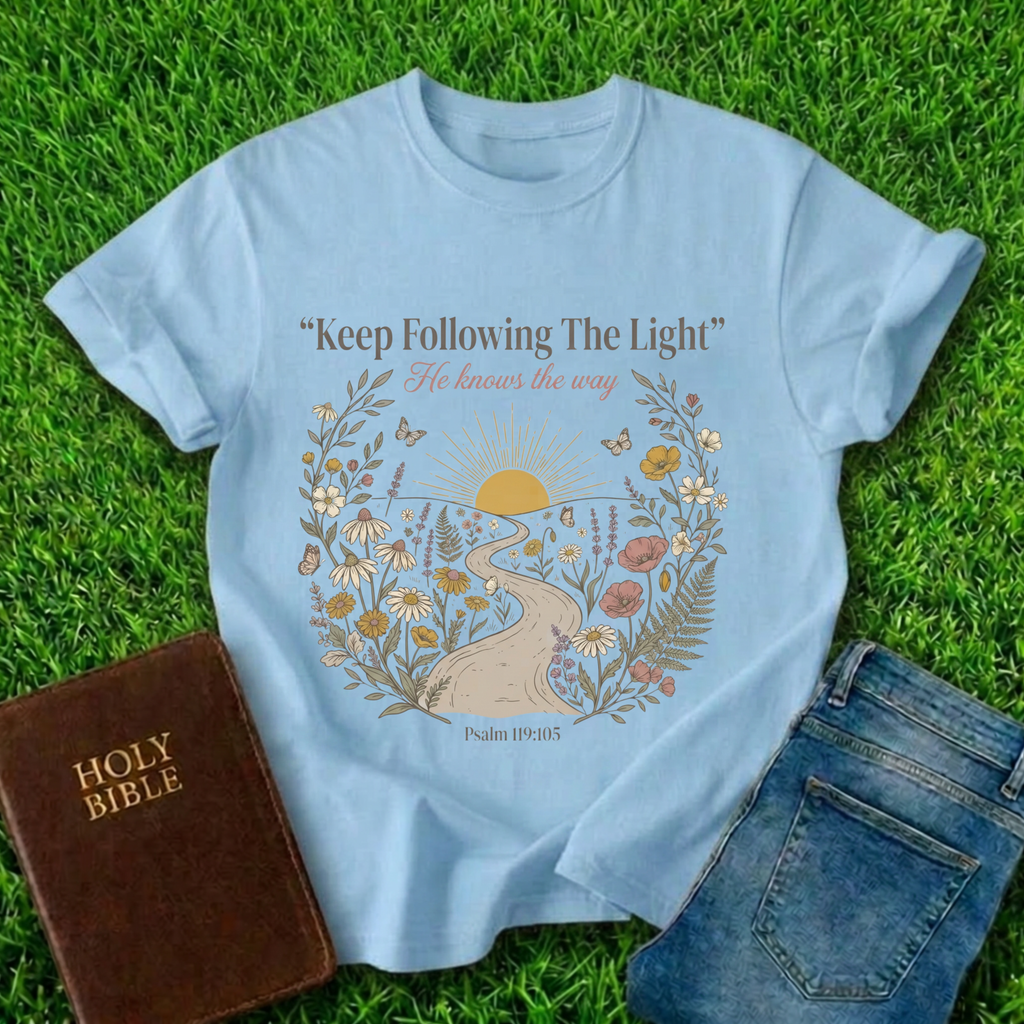 Keep Following The Light T-Shirt