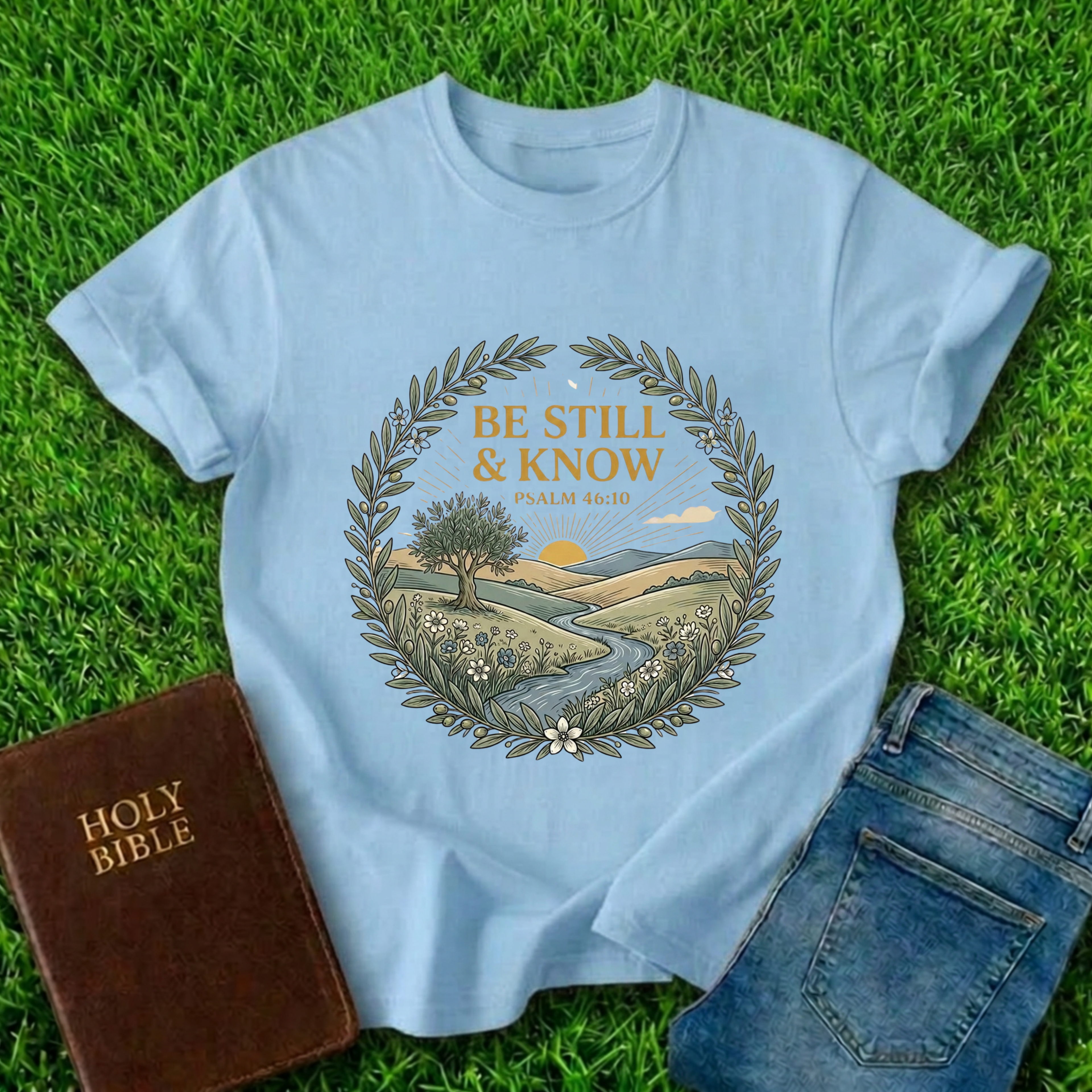 Be Still And Know Design T-Shirt