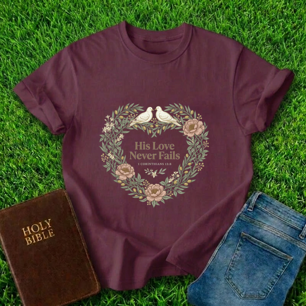 His Love Never Fails T-Shirt