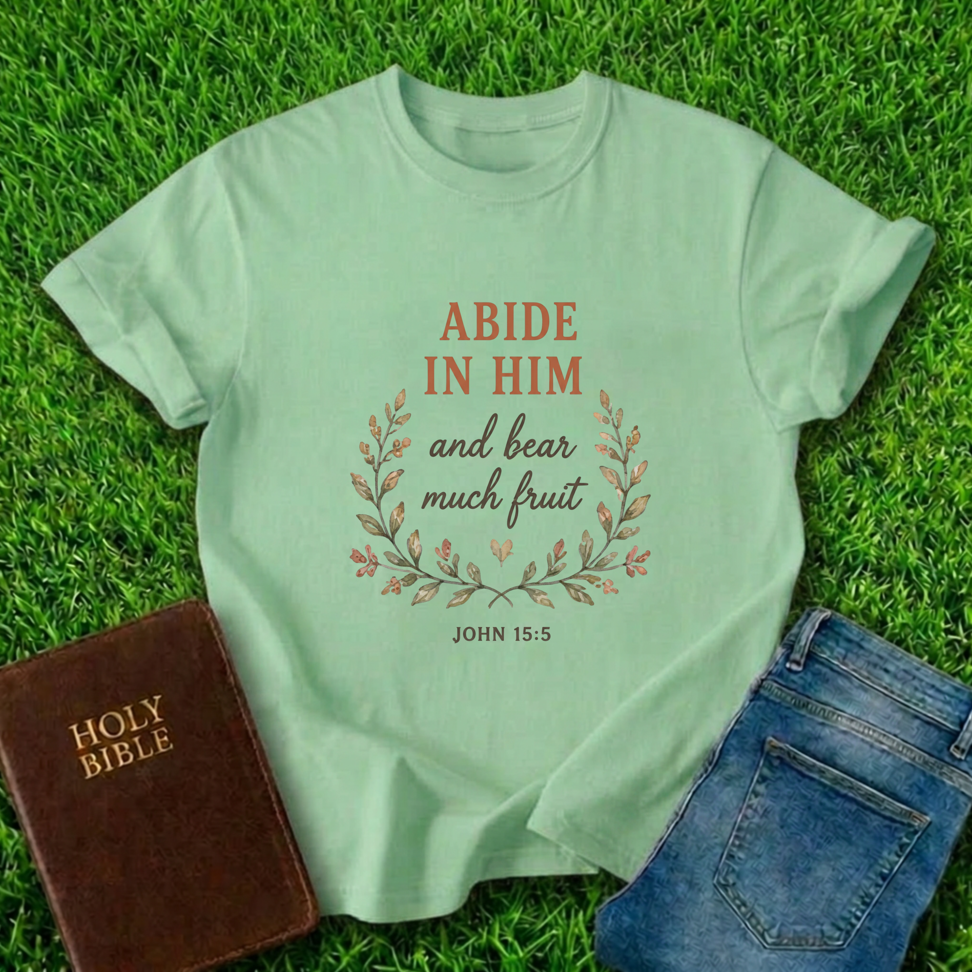 Abide In Him T-Shirt