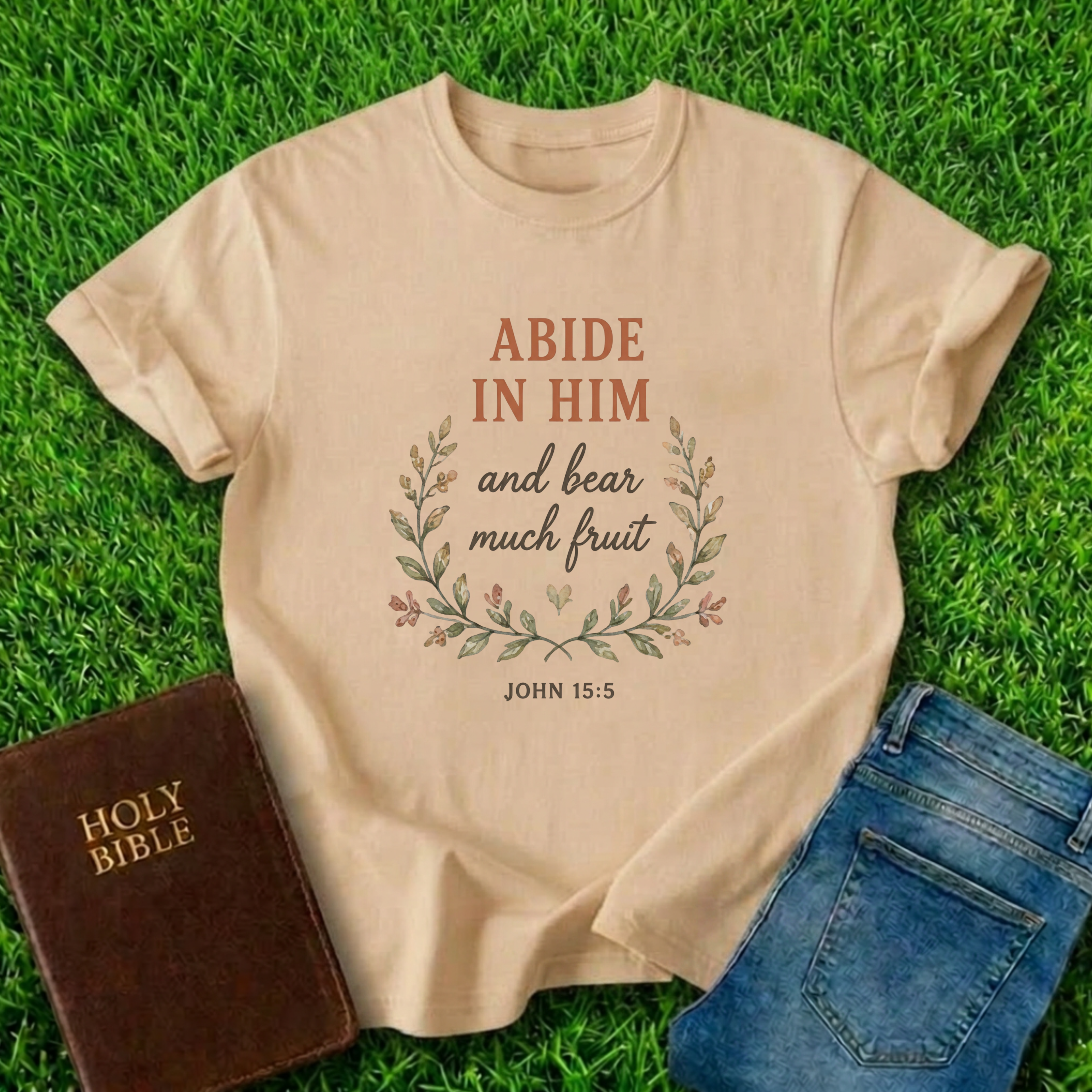 Abide In Him T-Shirt