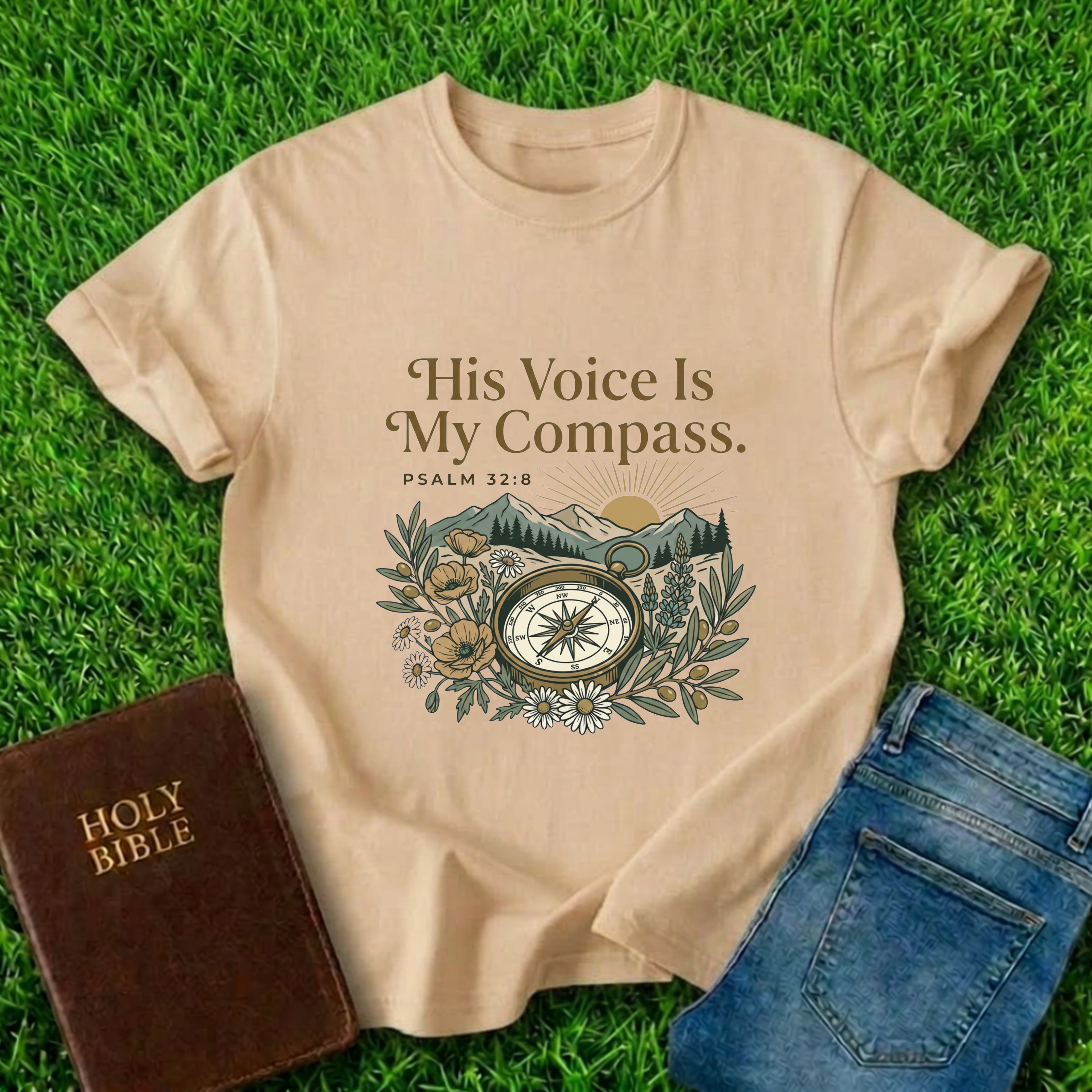 His Voice Is My Compass T-Shirt