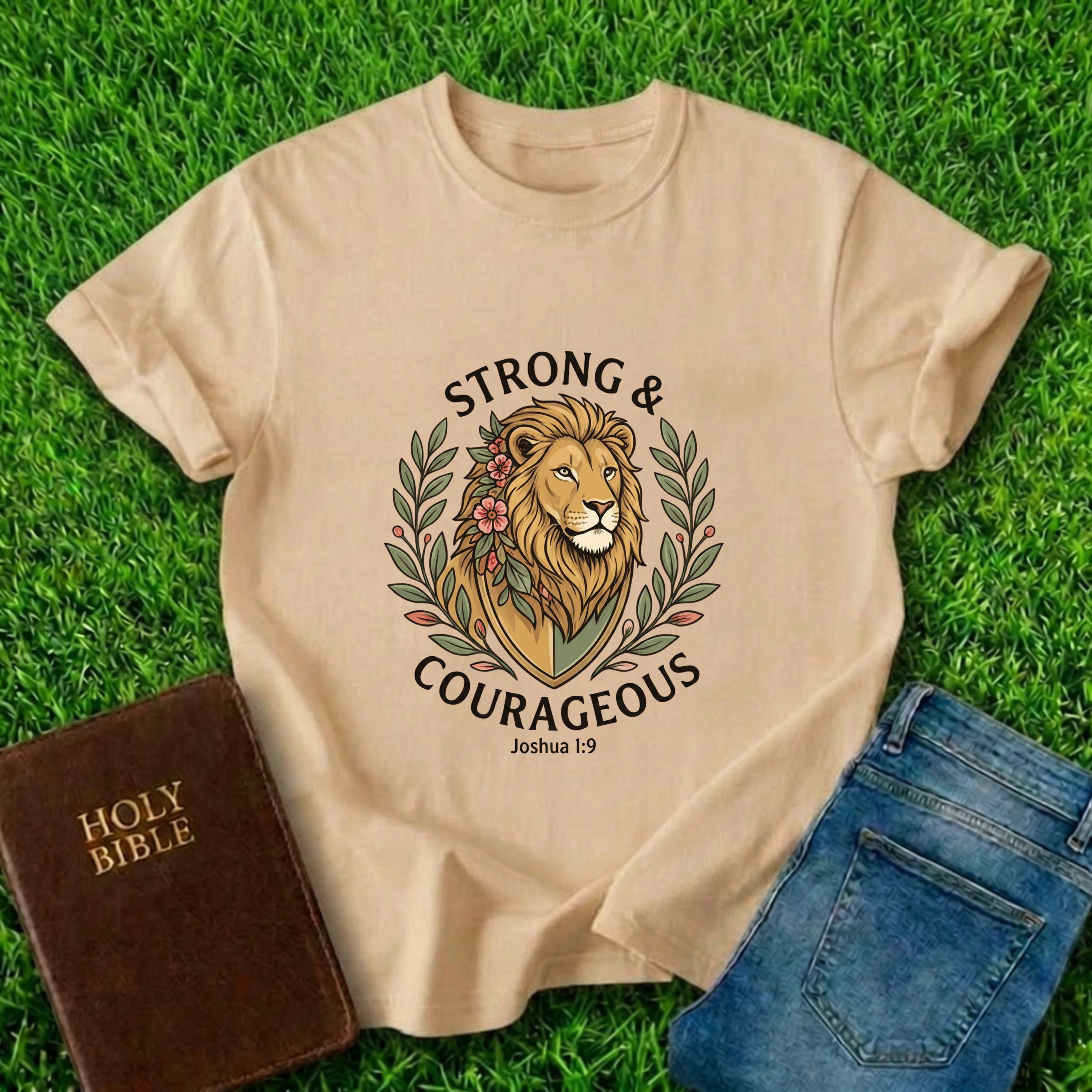 Strong And Courageous T-Shirt