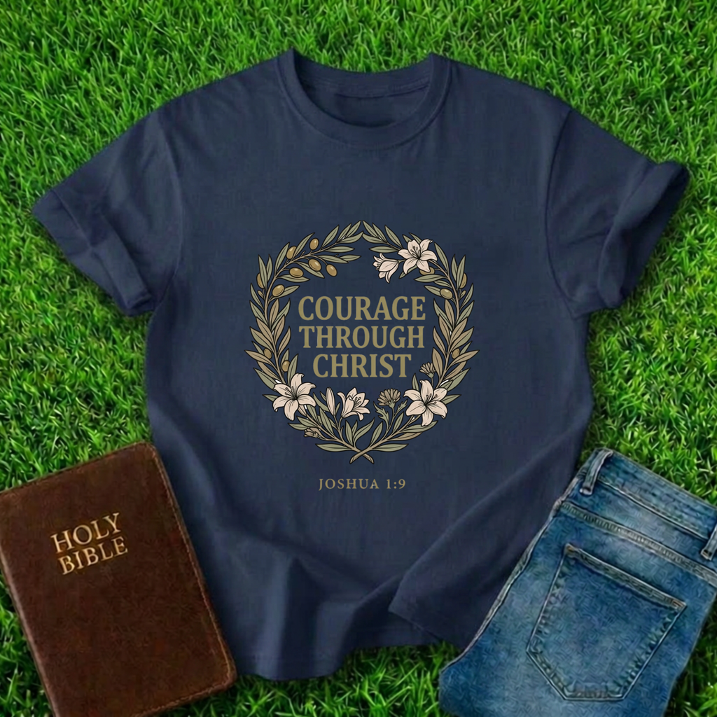 Courage Through Christ T-Shirt