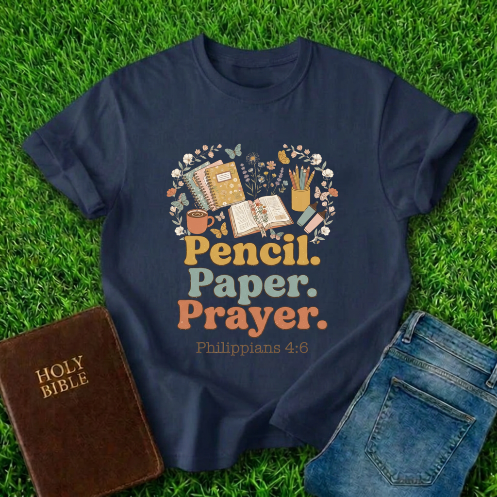 Pencil Paper Prayer T-Shirt
