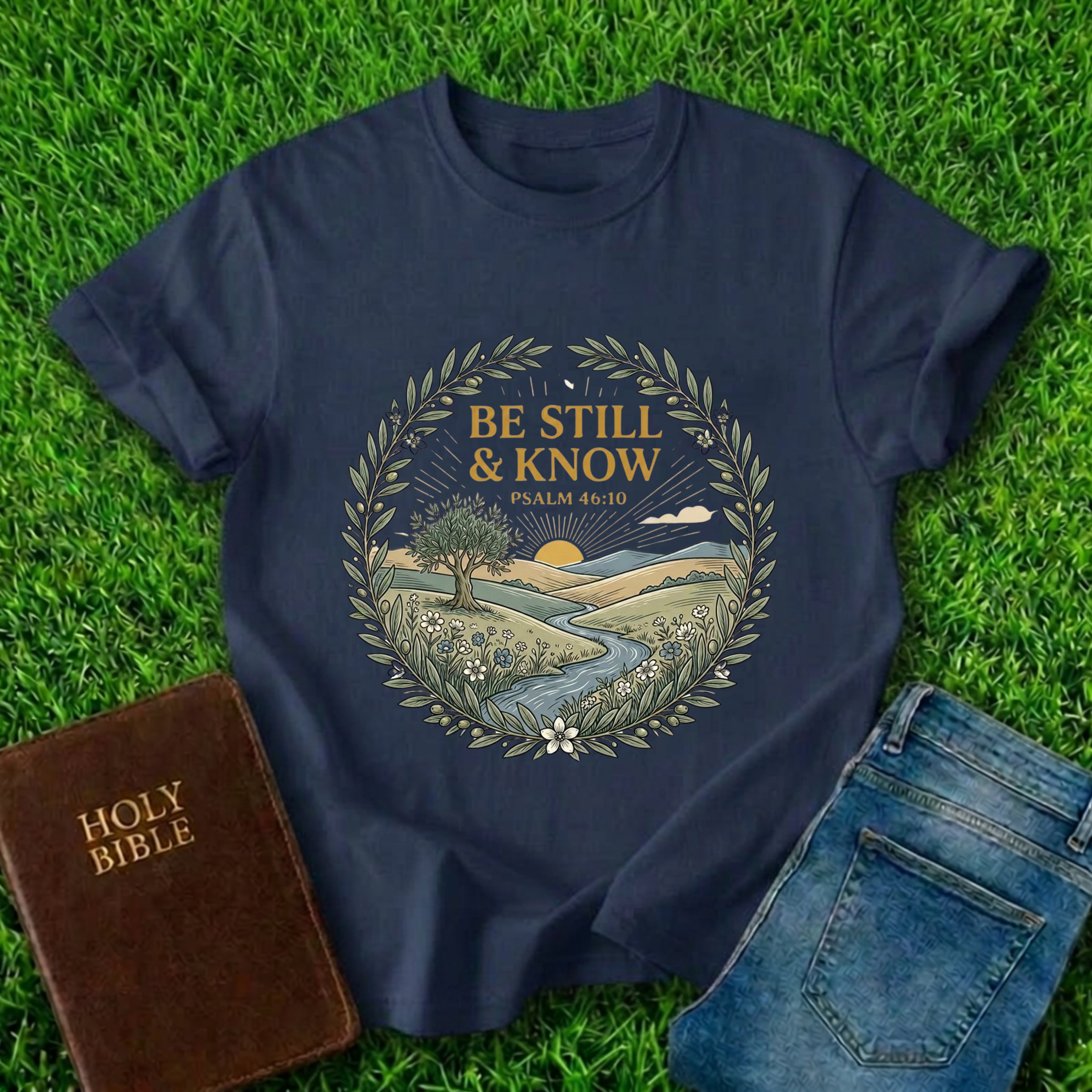 Be Still And Know Design T-Shirt