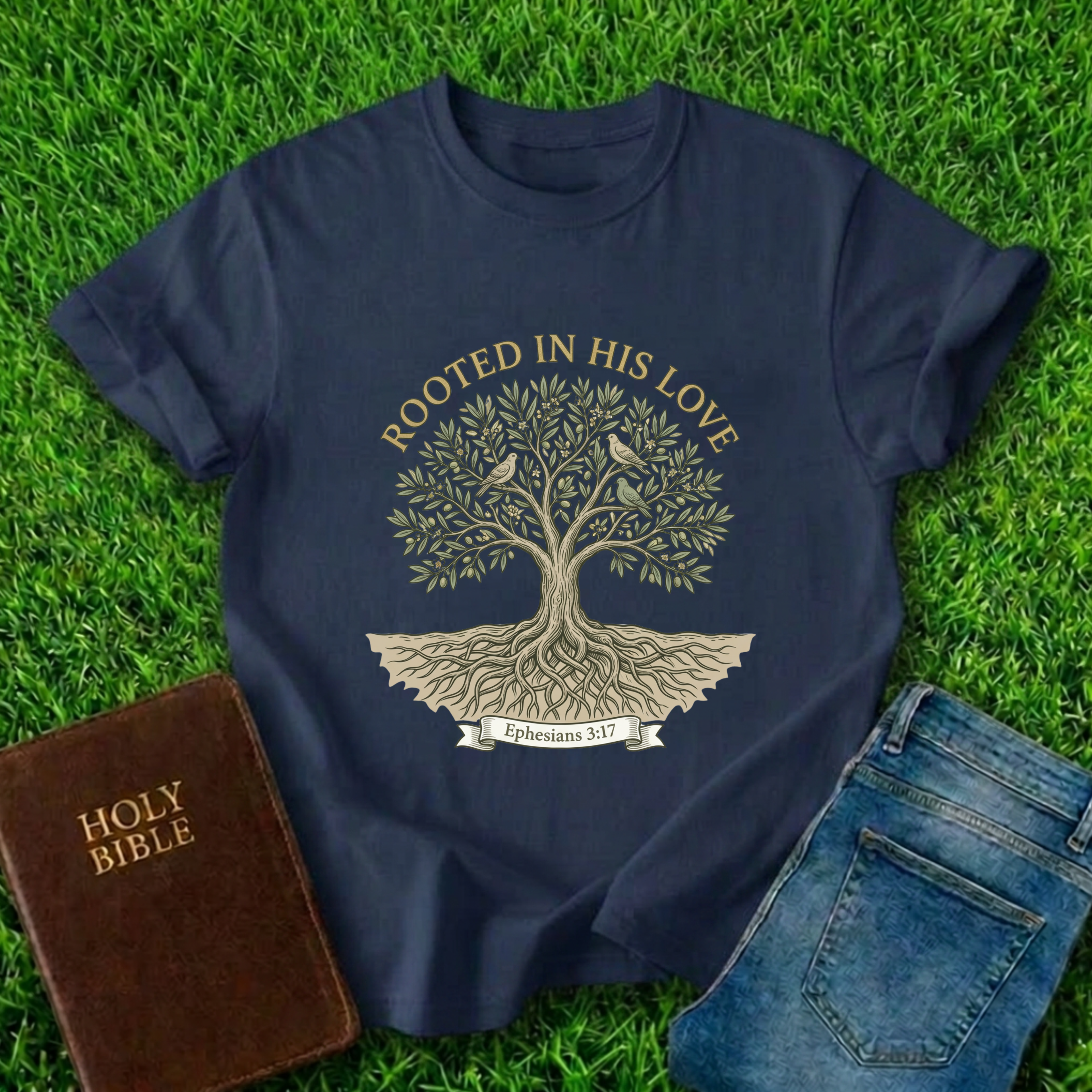 Rooted In His Love T-Shirt