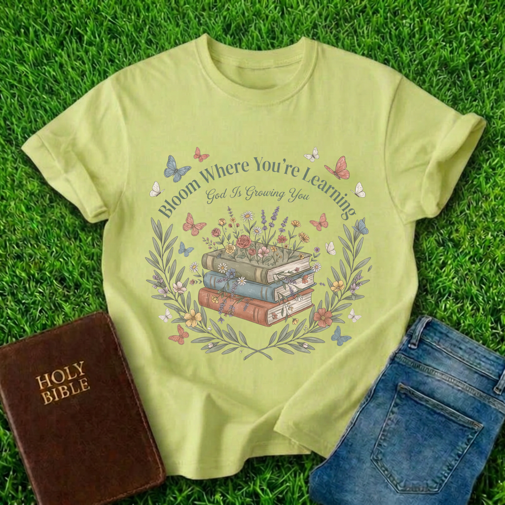 Bloom Where You're Learning T-Shirt