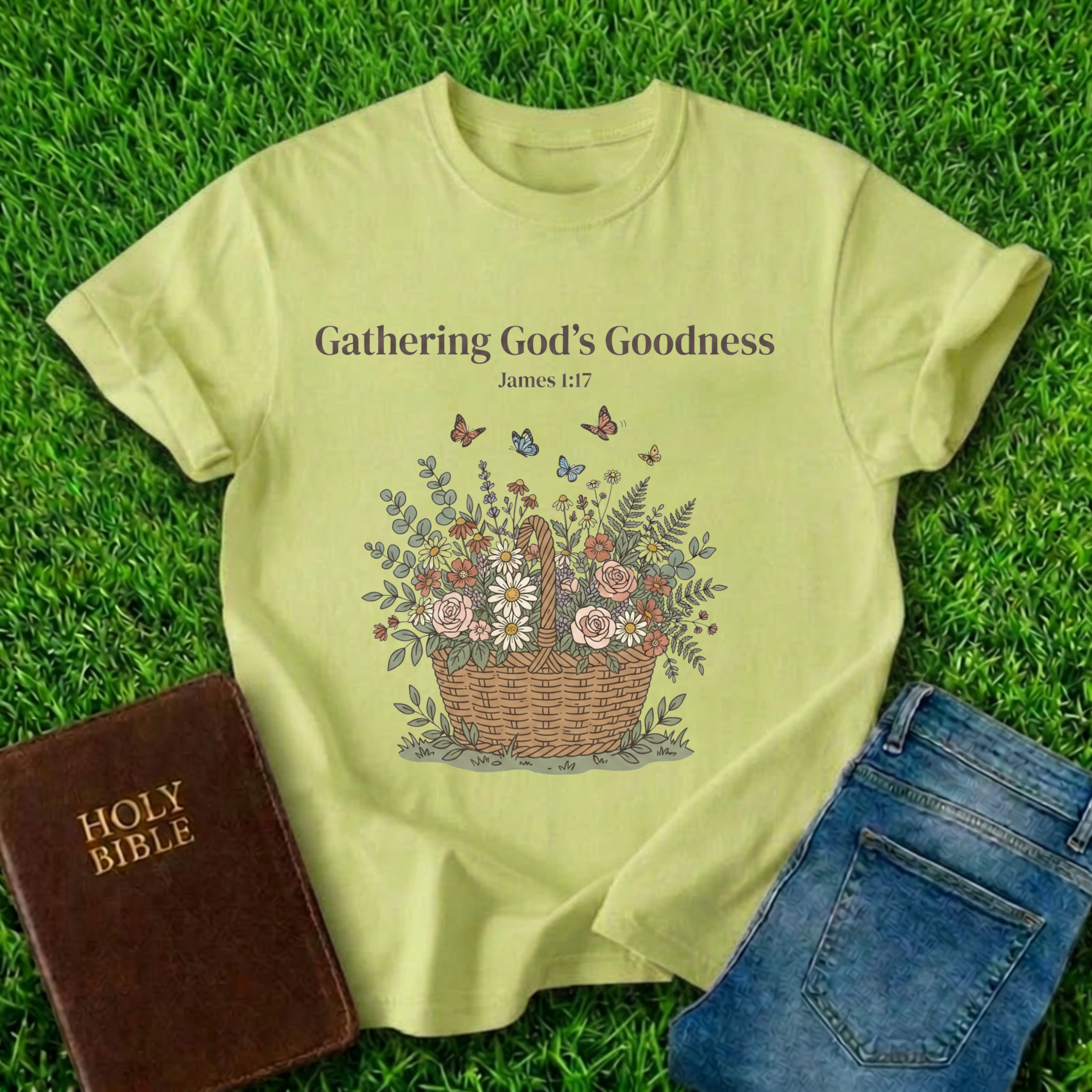 Gathering Gods Goodness T-Shirt