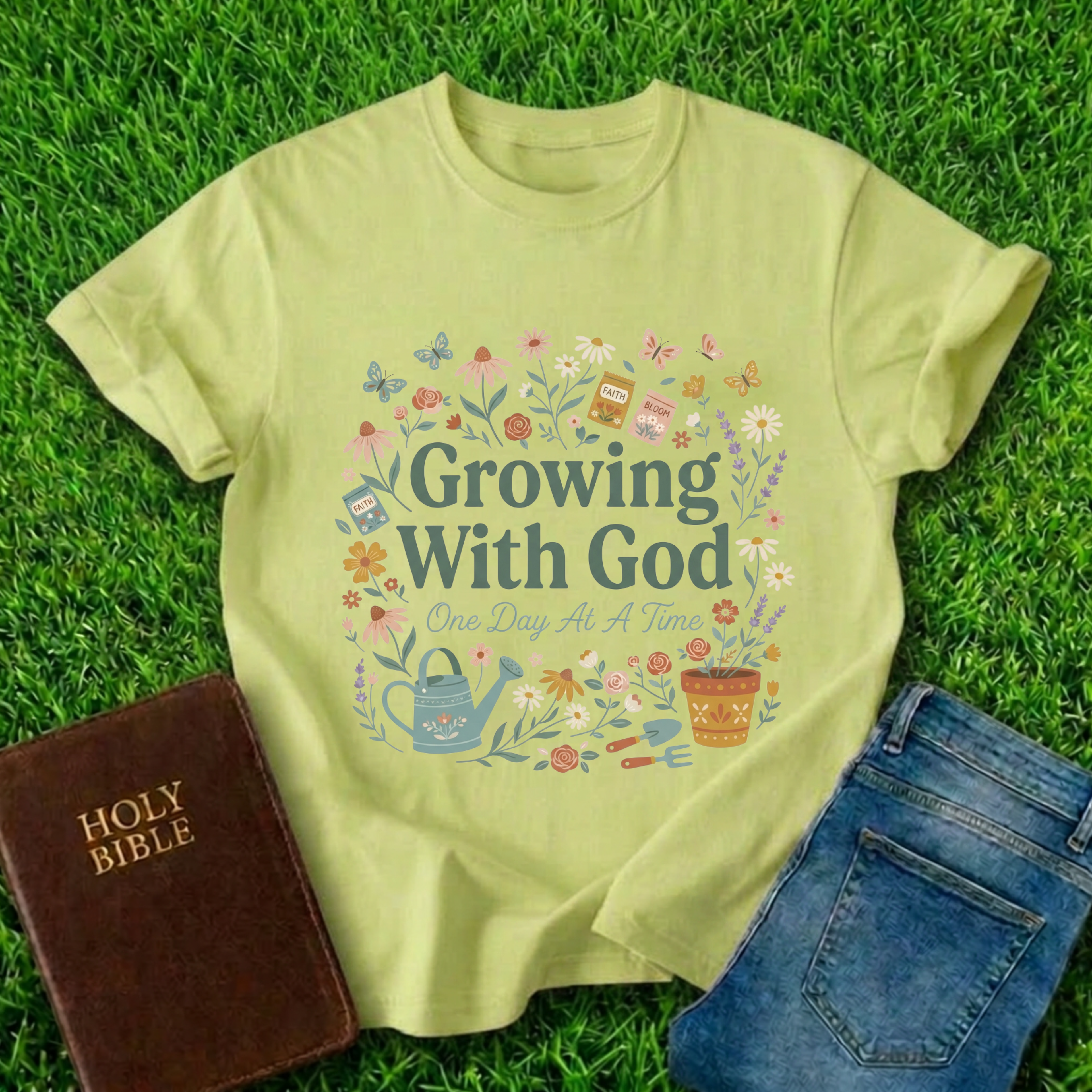 Growing With God T-Shirt