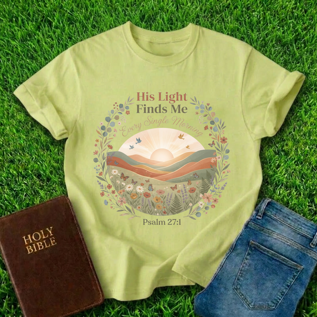 His Light Finds Me T-Shirt