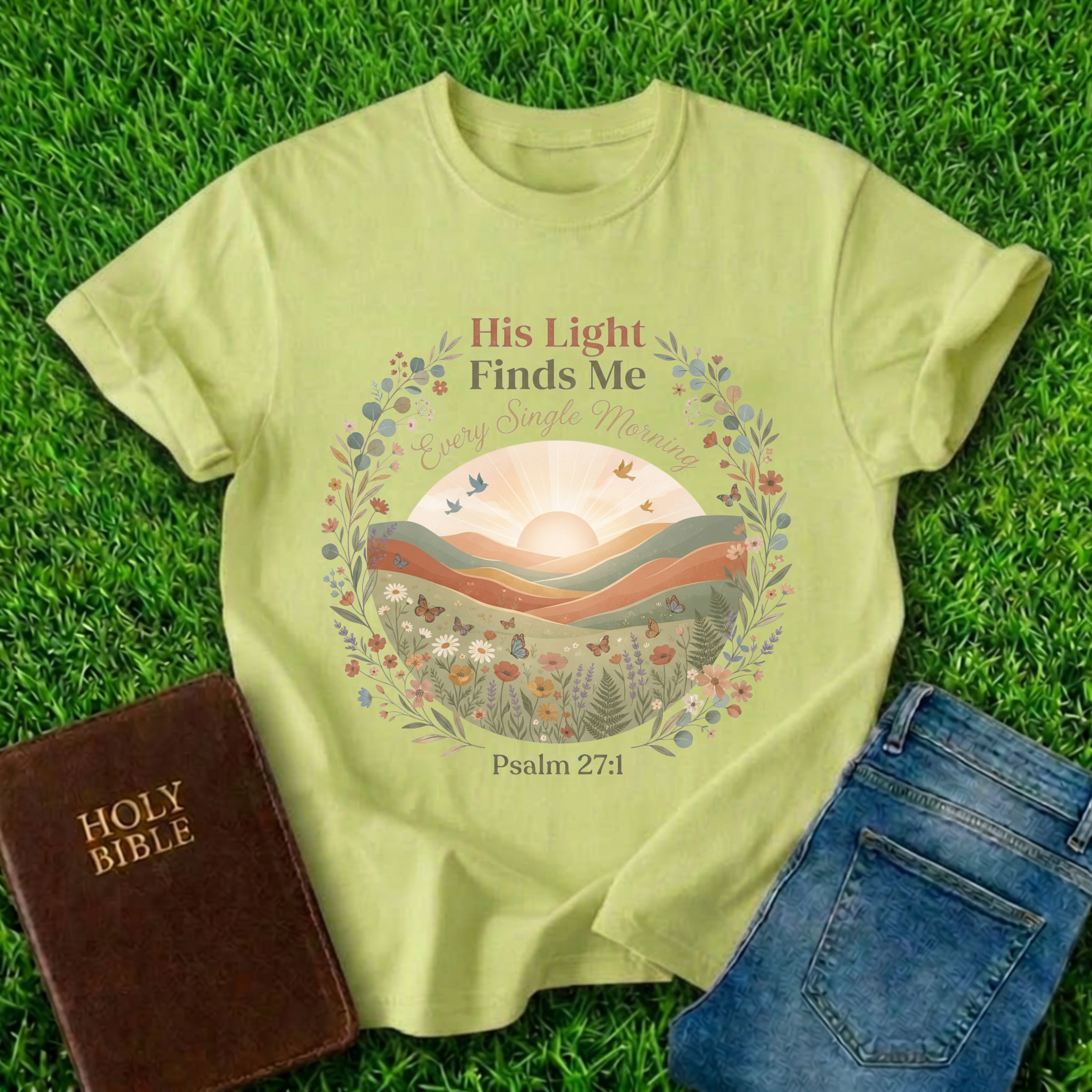 His Light Finds Me T-Shirt