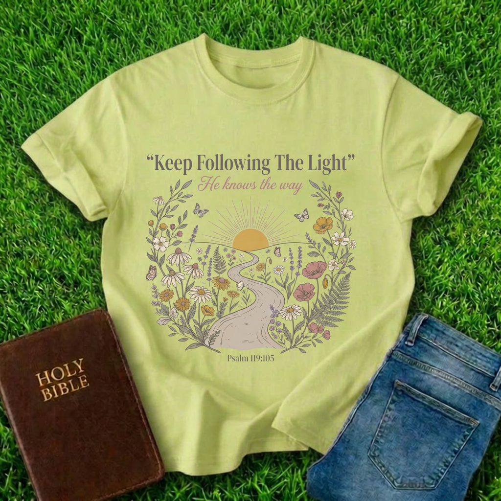 Keep Following The Light T-Shirt