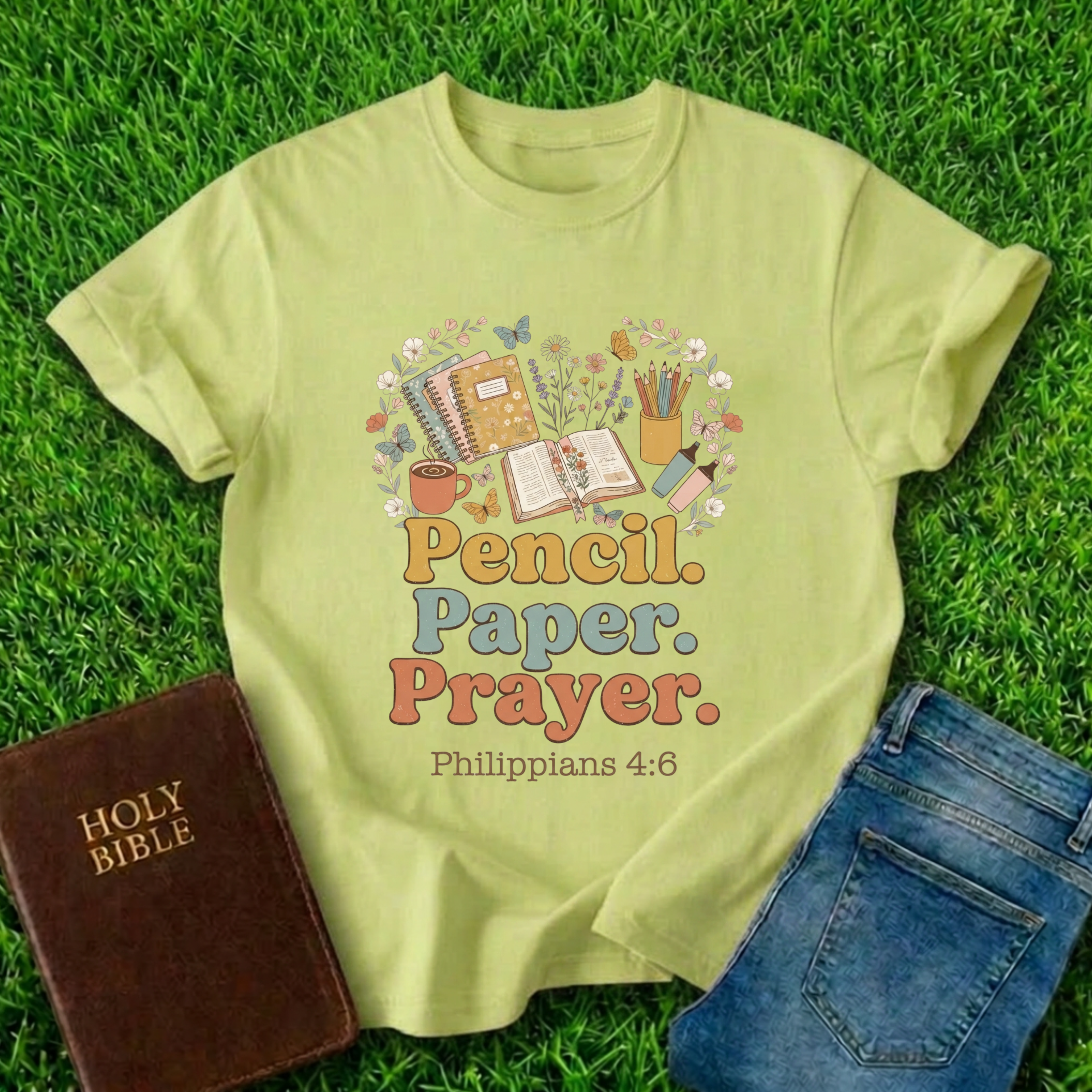 Pencil Paper Prayer T-Shirt