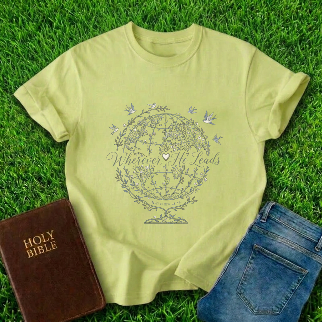 Wherever He Leads T-Shirt