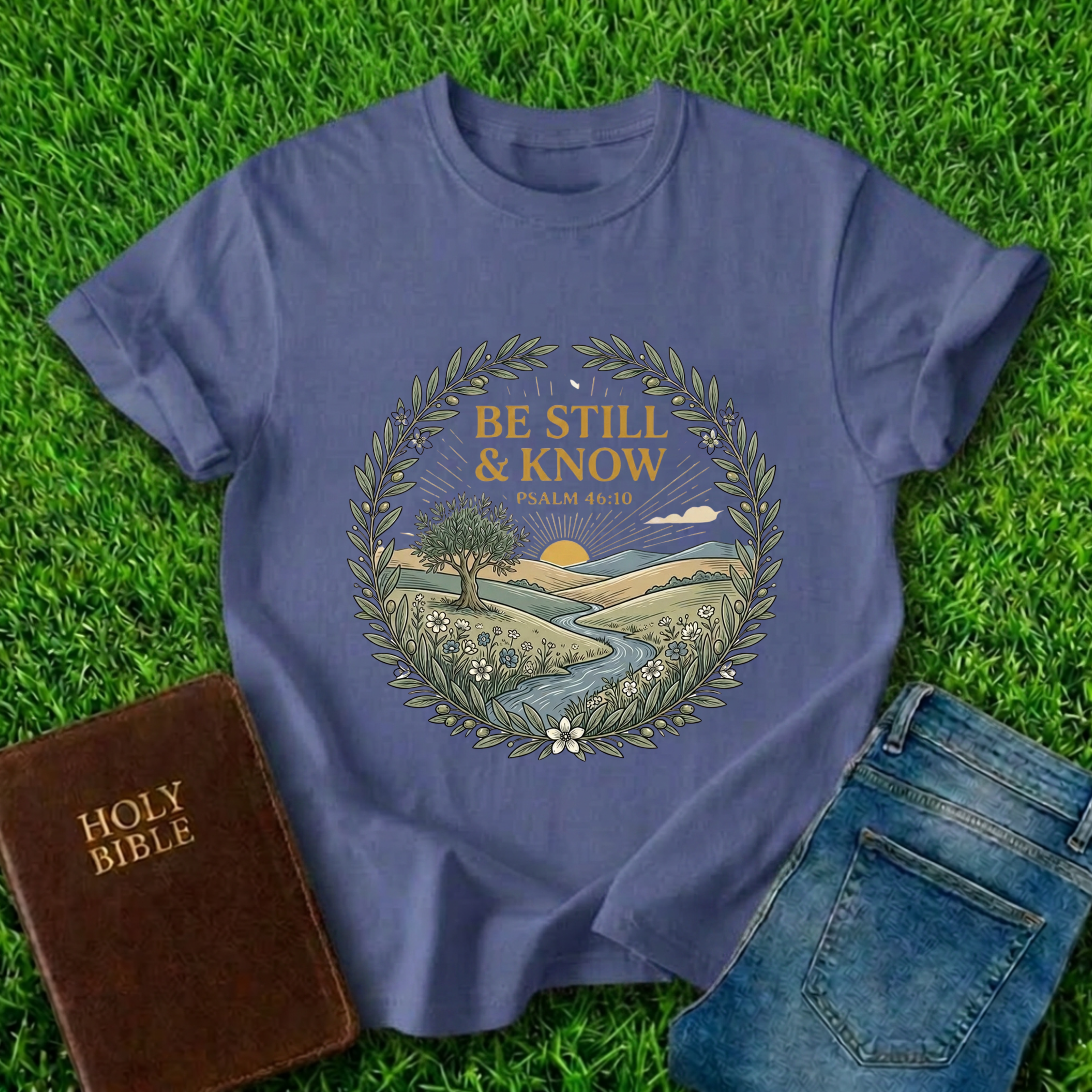 Be Still And Know Design T-Shirt