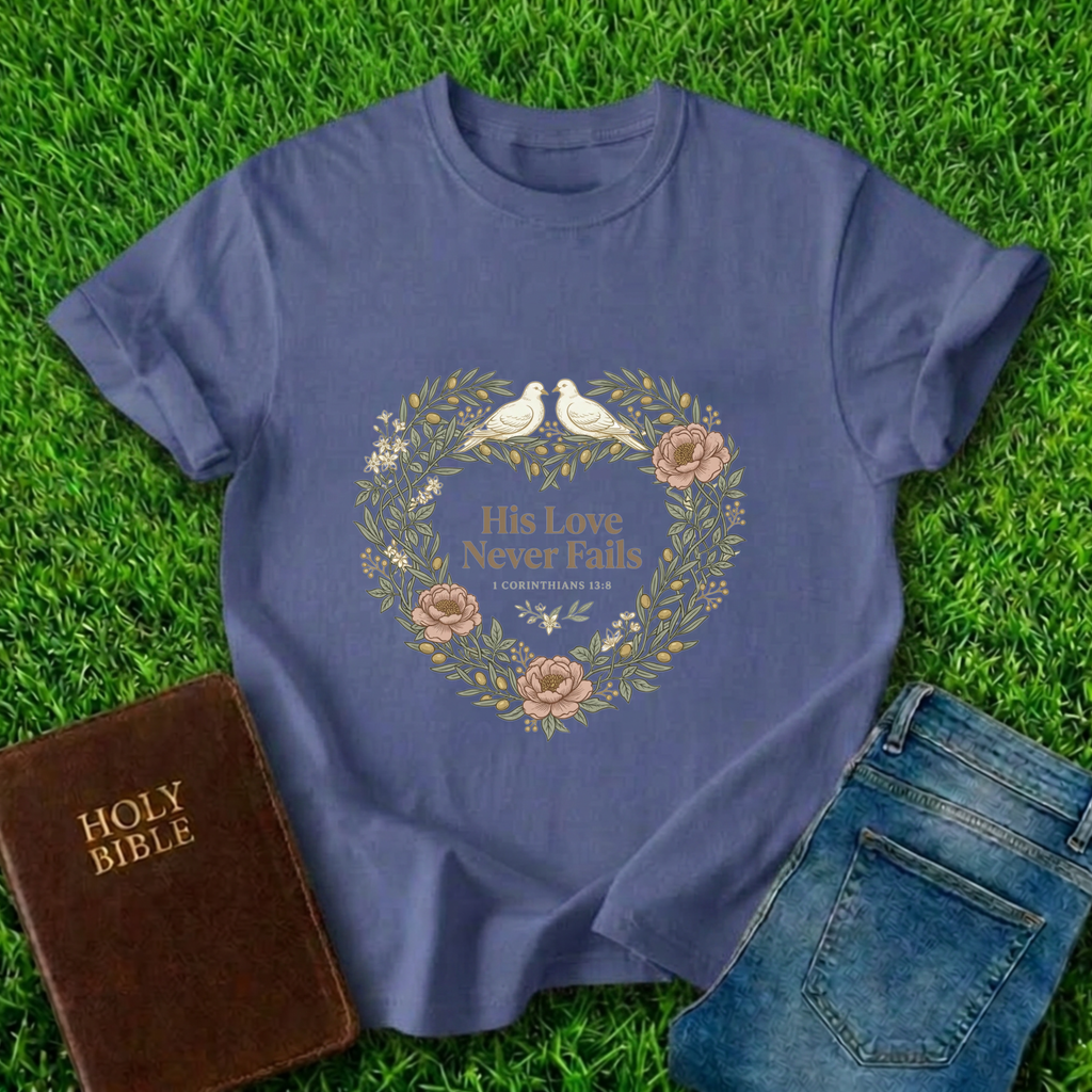 His Love Never Fails T-Shirt