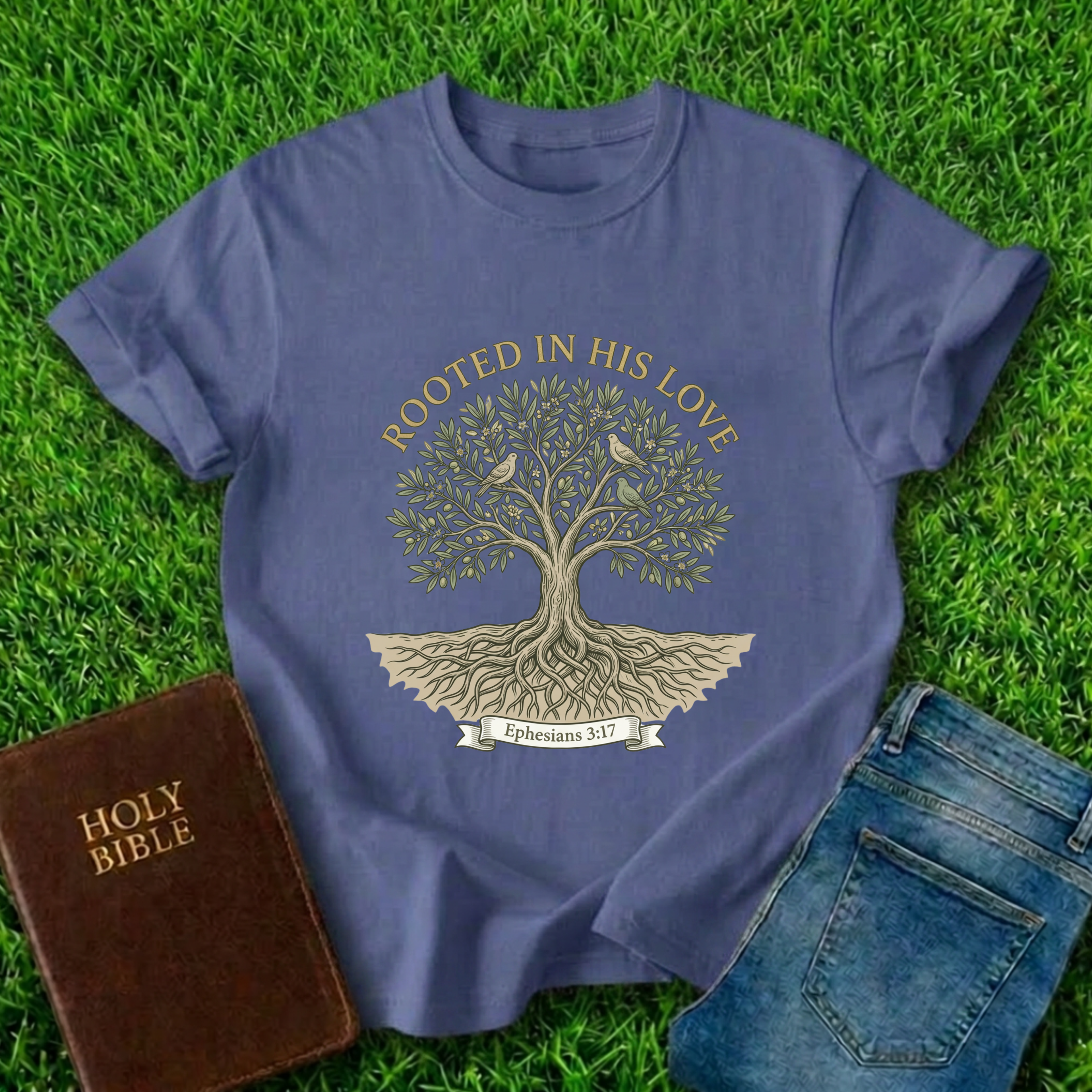 Rooted In His Love T-Shirt