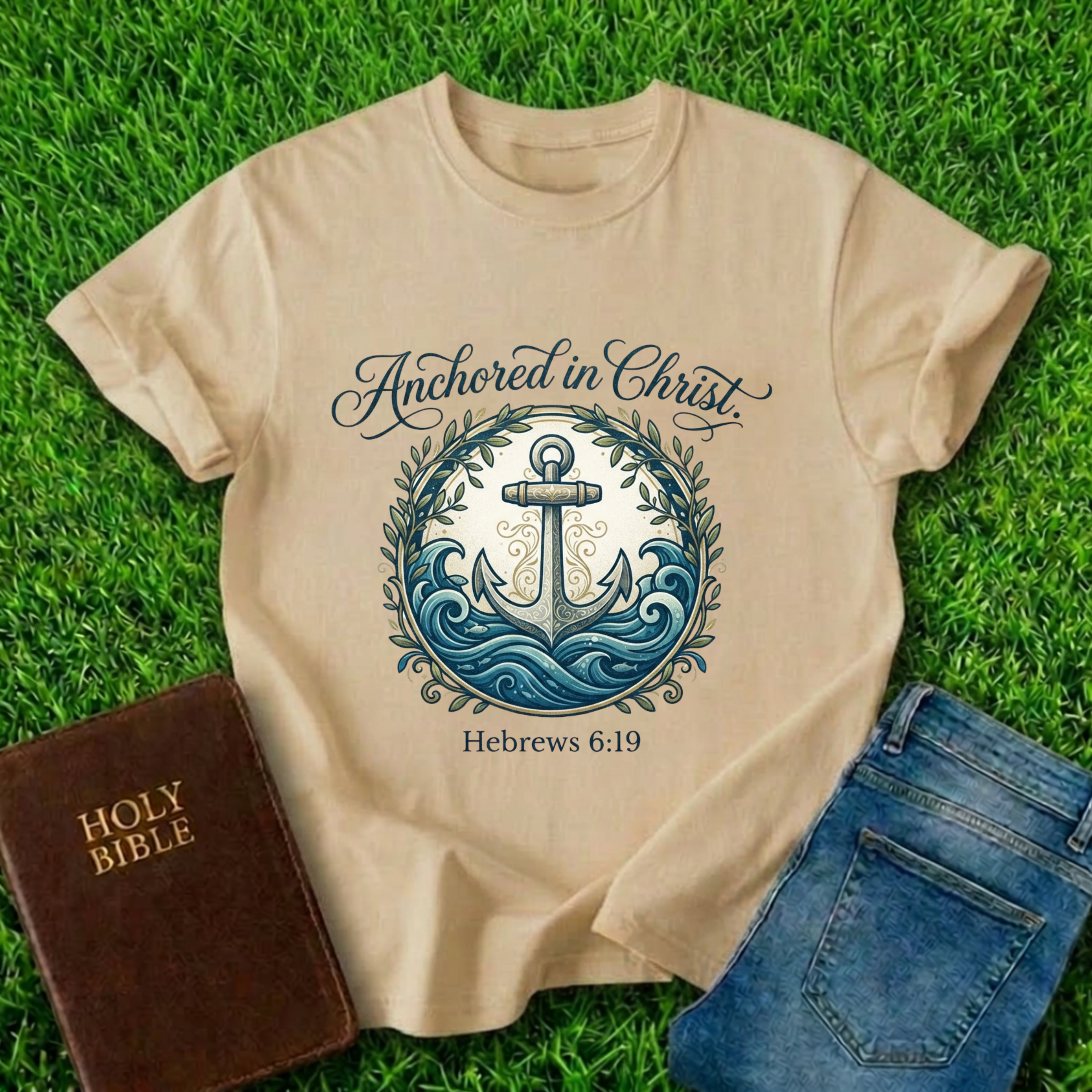 Anchored In Christ T-Shirt