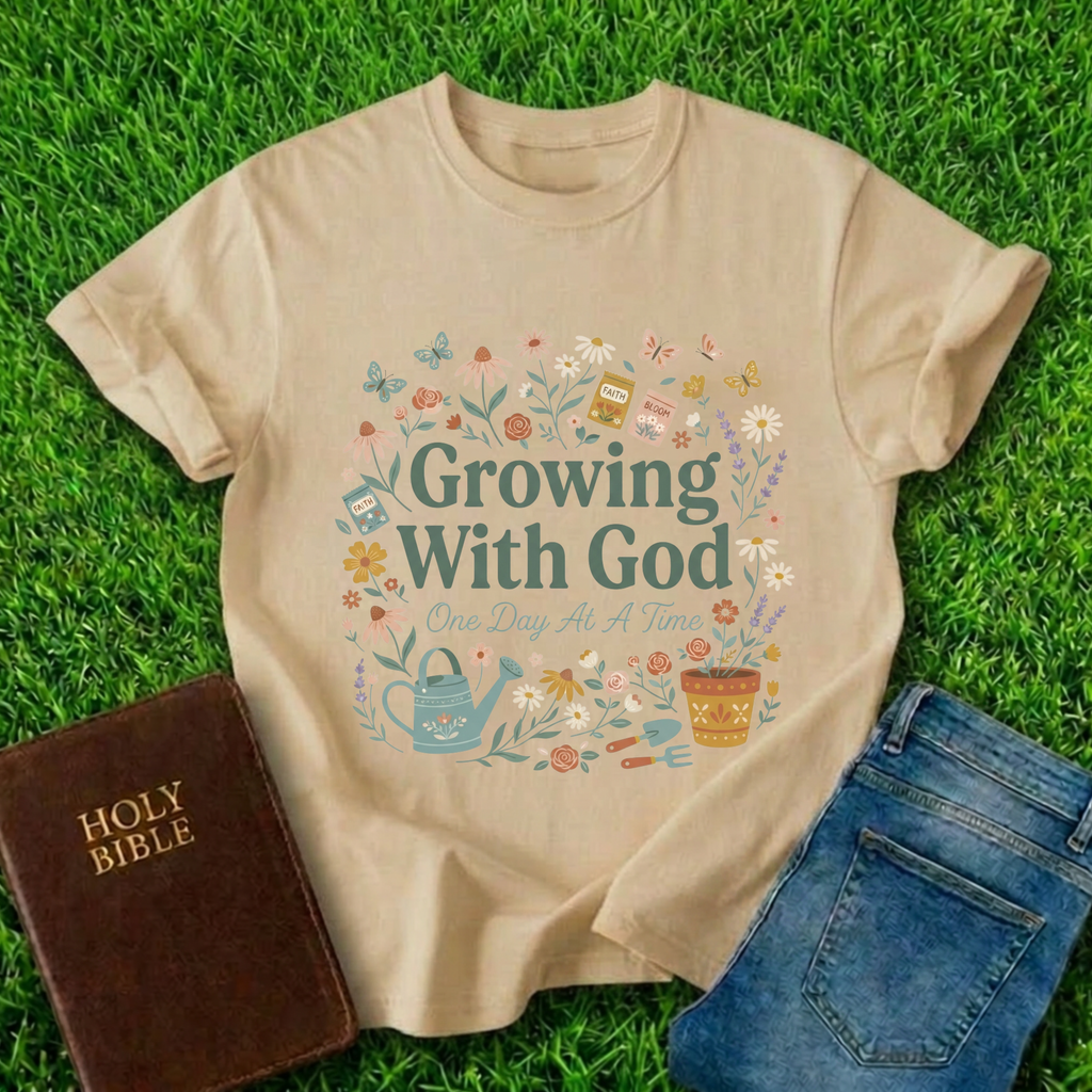 Growing With God T-Shirt