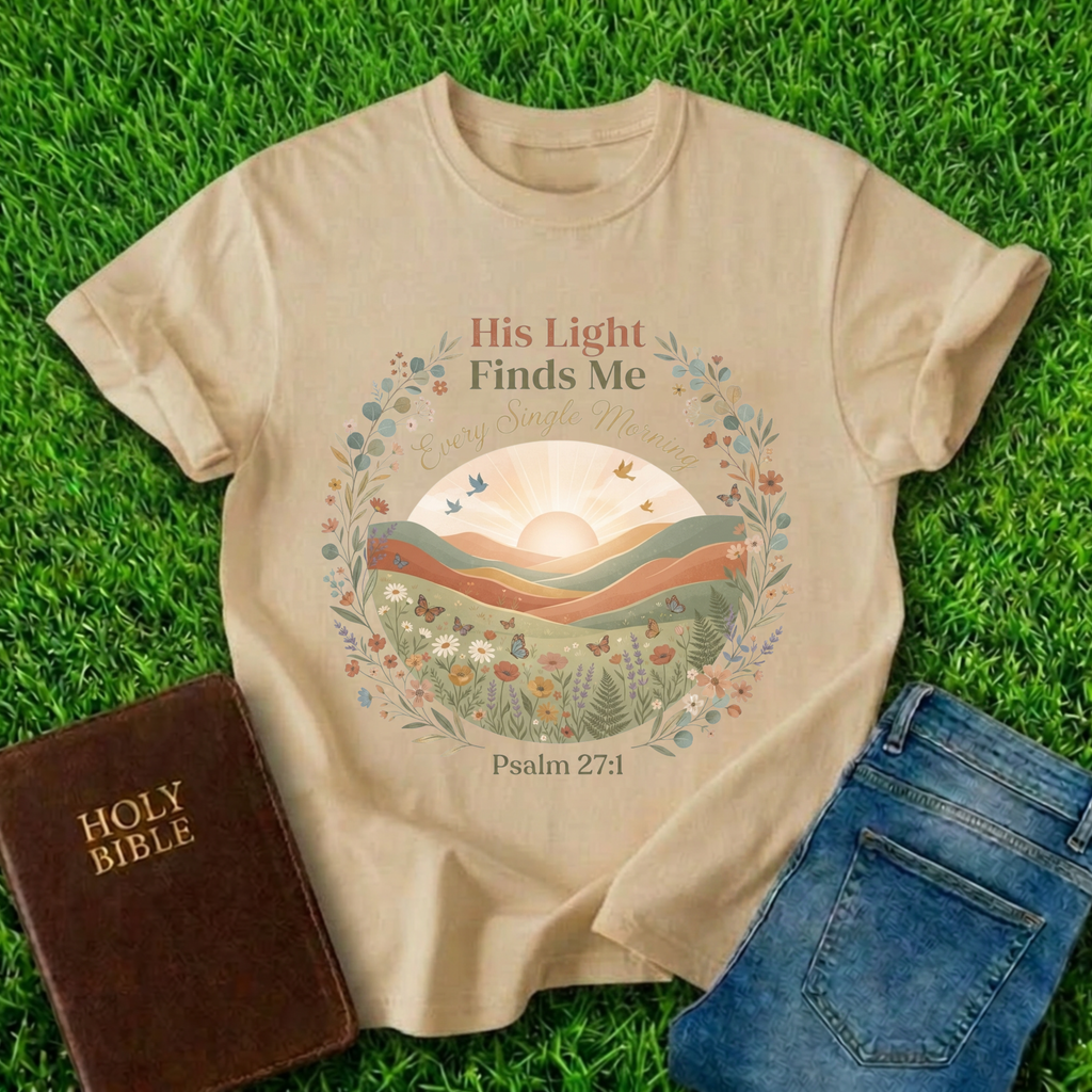 His Light Finds Me T-Shirt