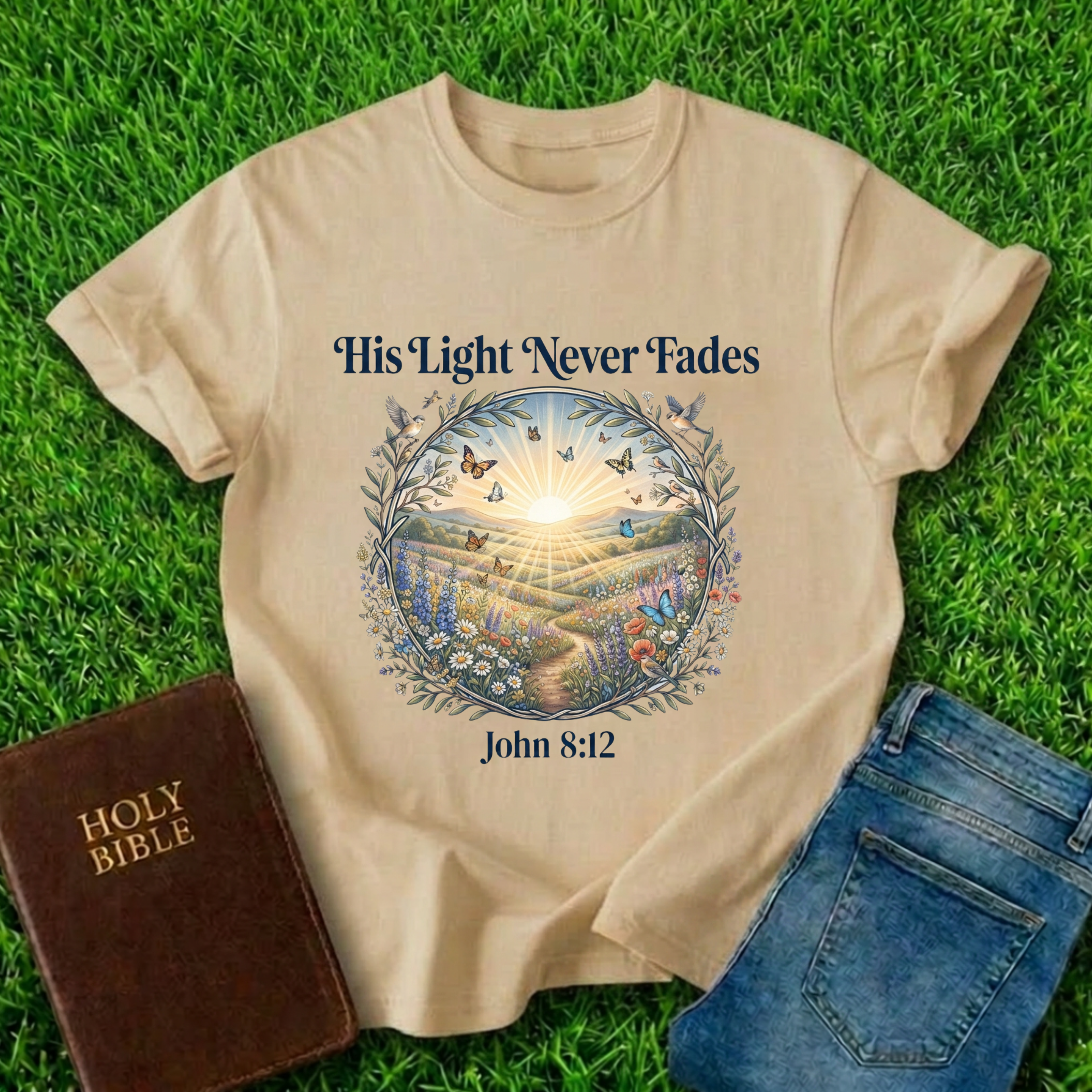 His Light Never Fades T-Shirt