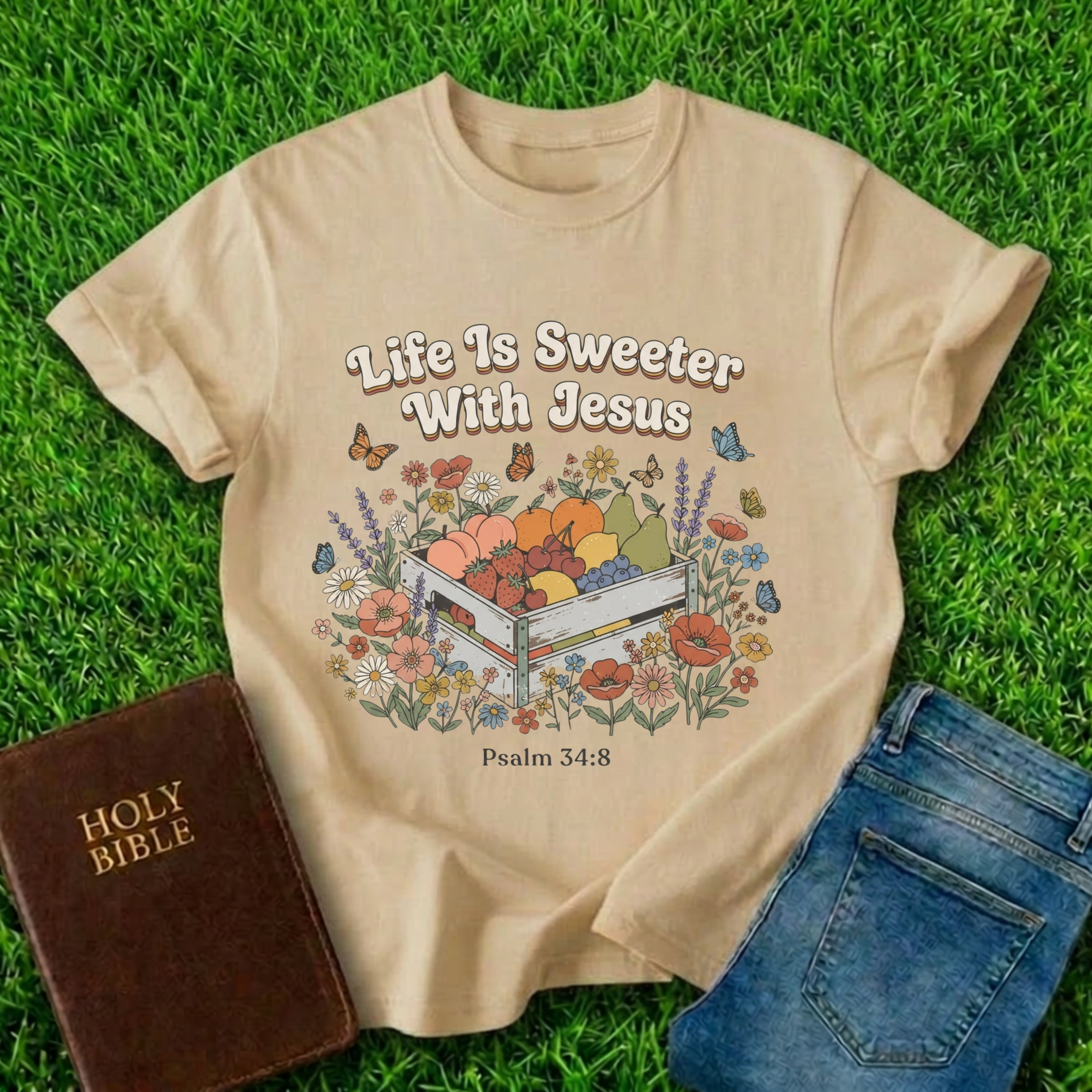Sweeter With Jesus T-Shirt