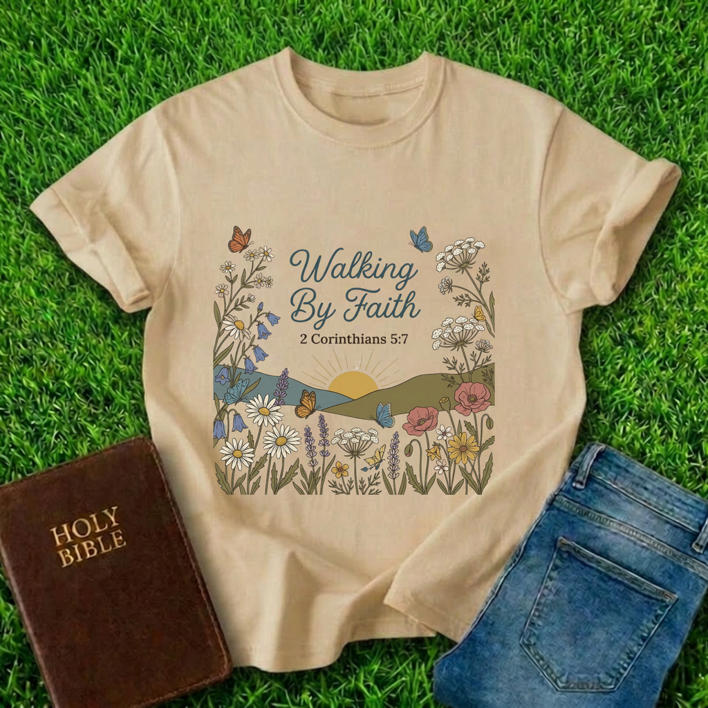 Walking By Faith T-Shirt