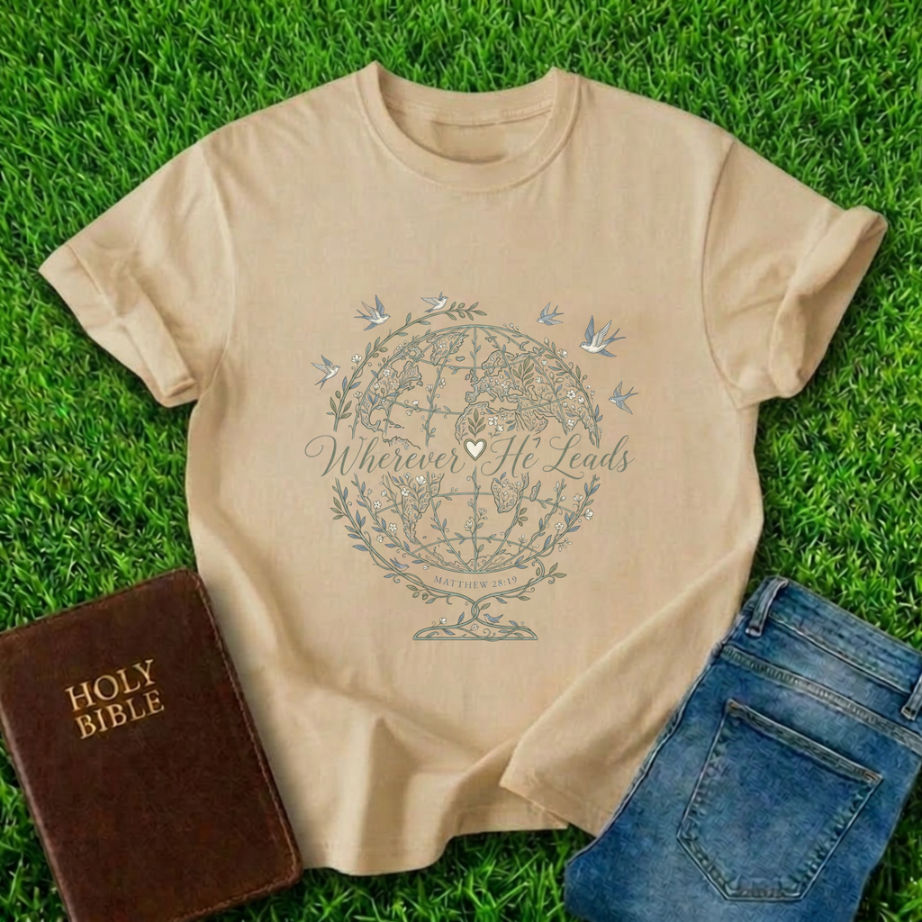Wherever He Leads T-Shirt