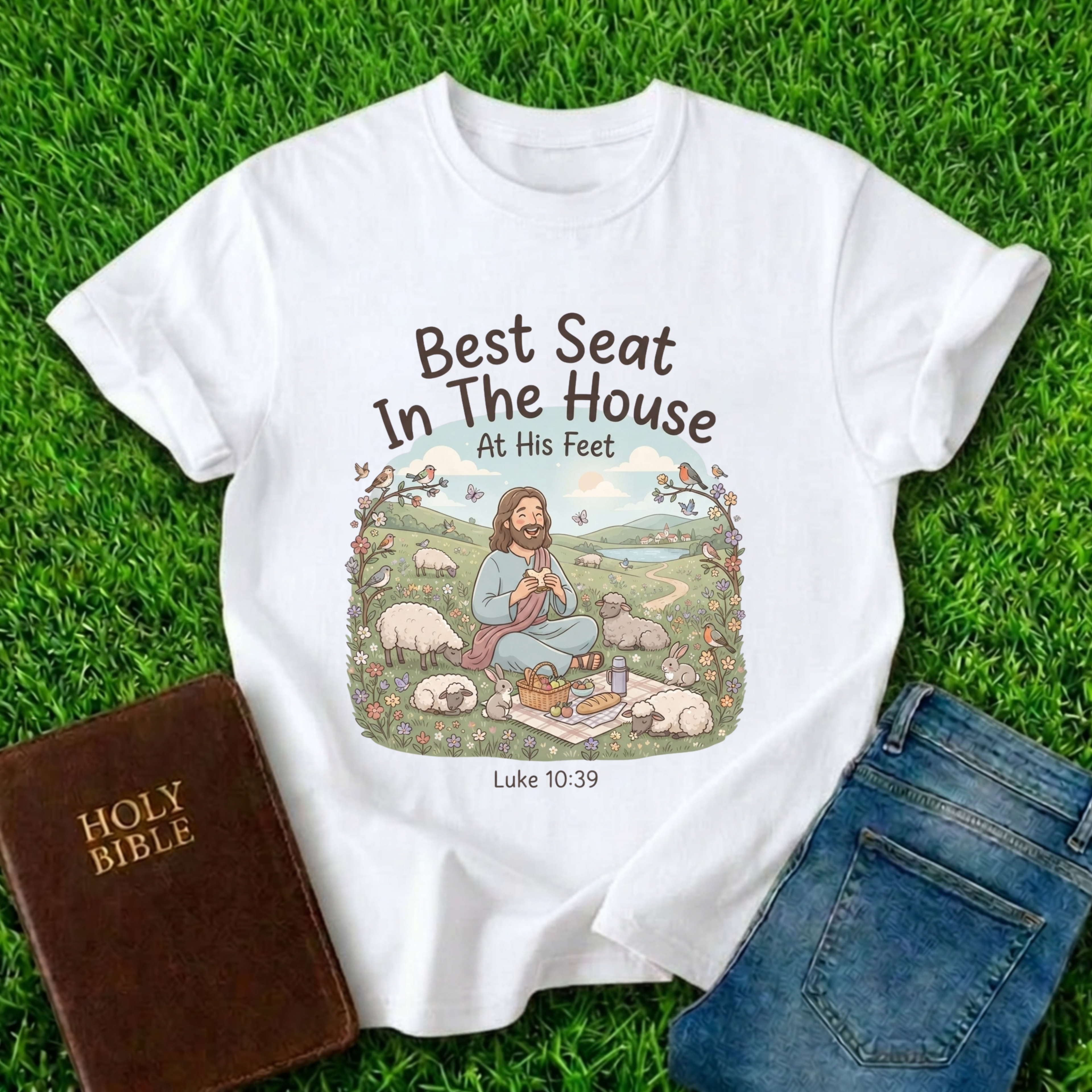 At His Feet T-Shirt