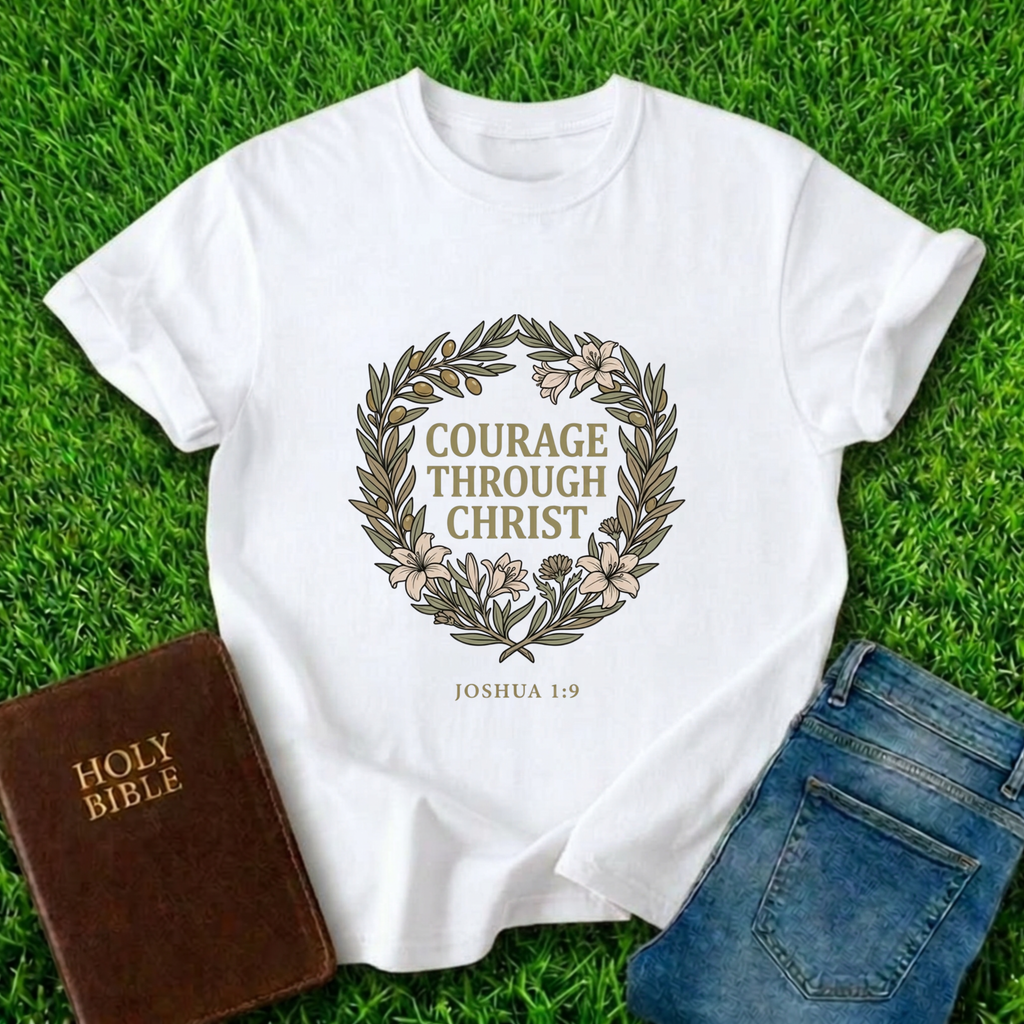Courage Through Christ T-Shirt