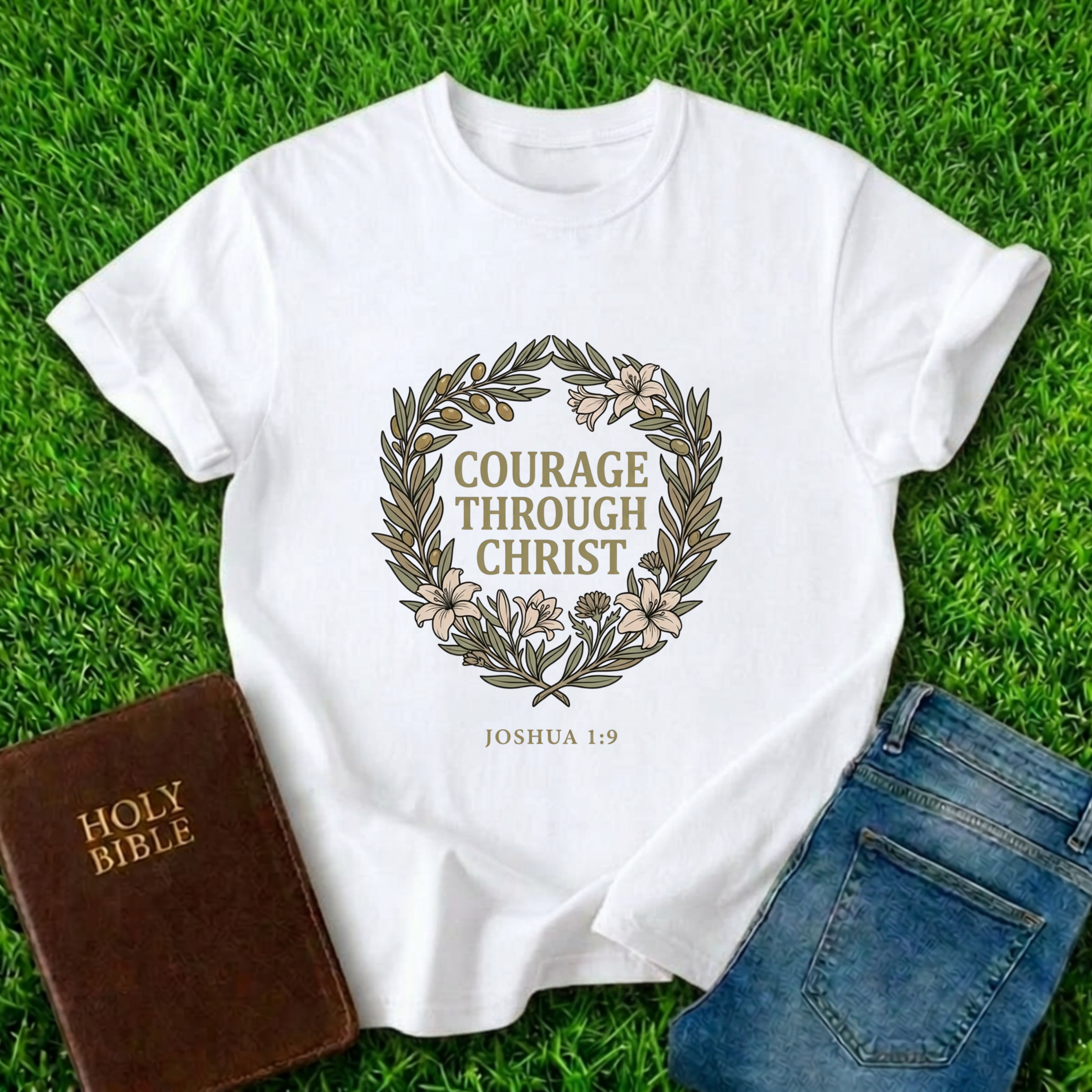 Courage Through Christ T-Shirt