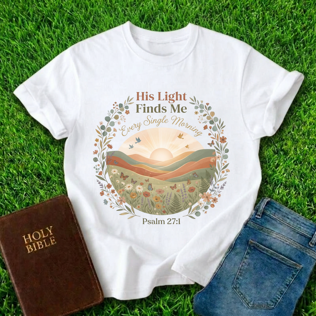 His Light Finds Me T-Shirt