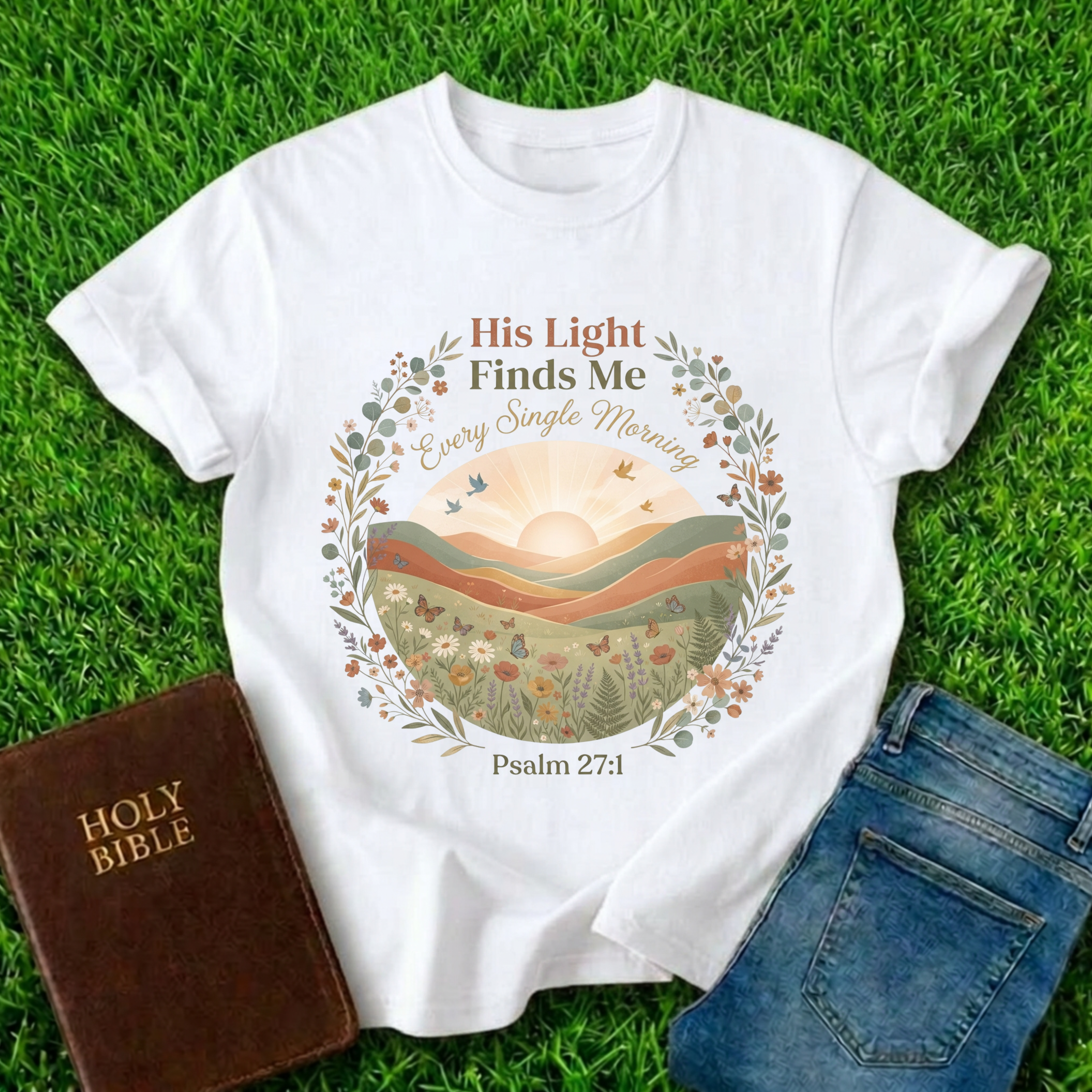 His Light Finds Me T-Shirt