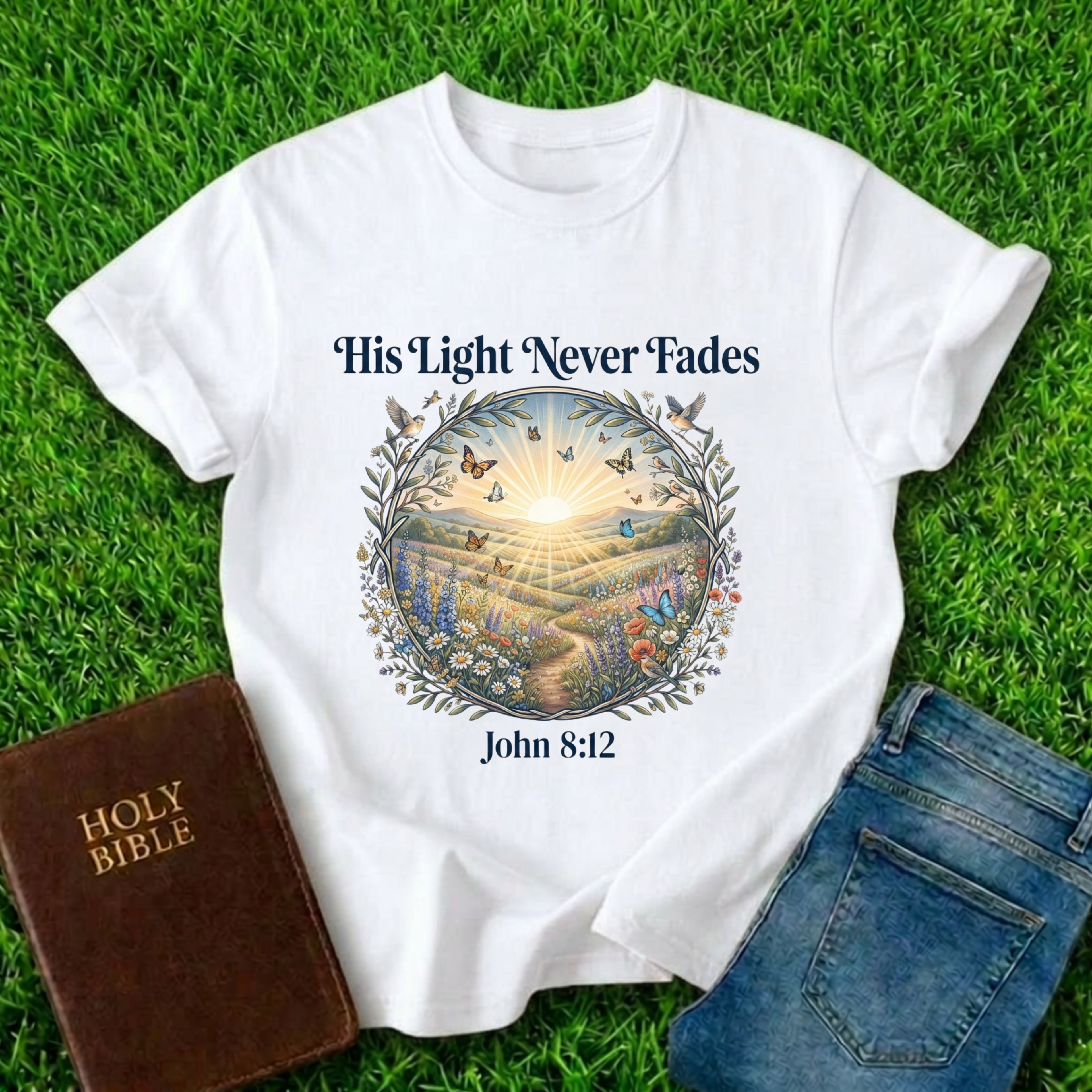 His Light Never Fades T-Shirt