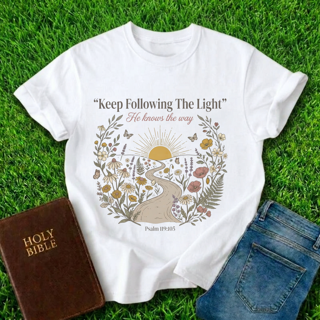 Keep Following The Light T-Shirt