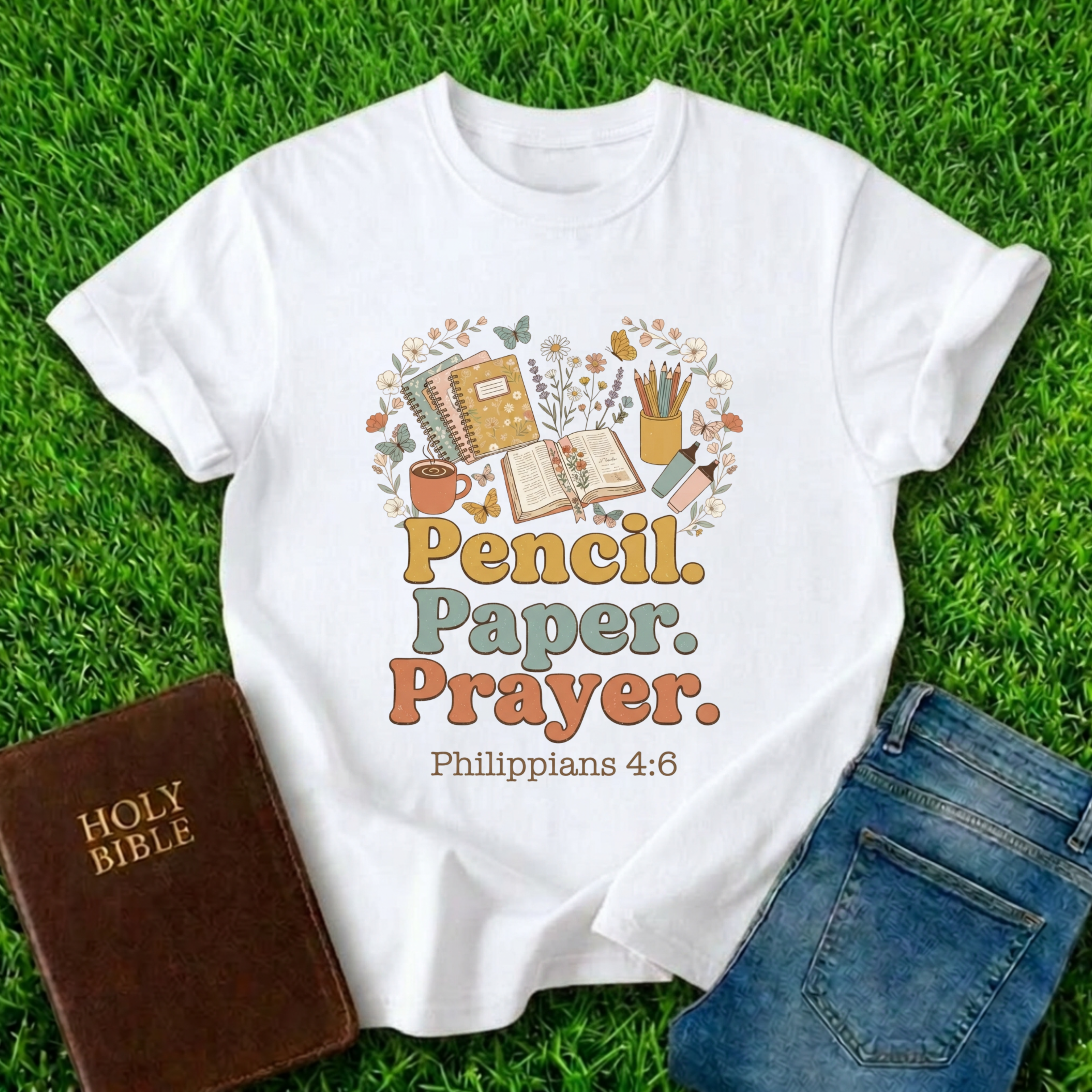 Pencil Paper Prayer T-Shirt