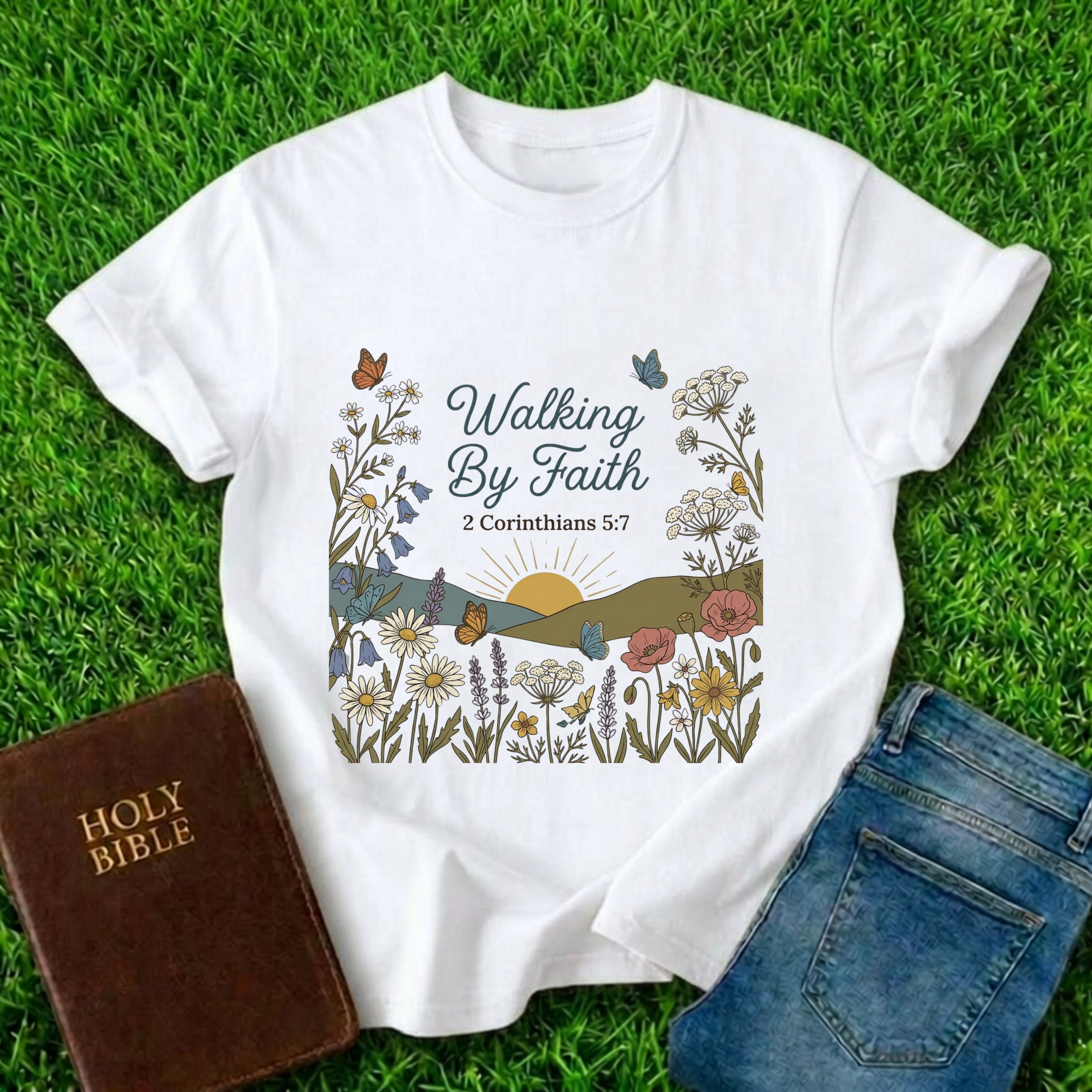 Walking By Faith T-Shirt