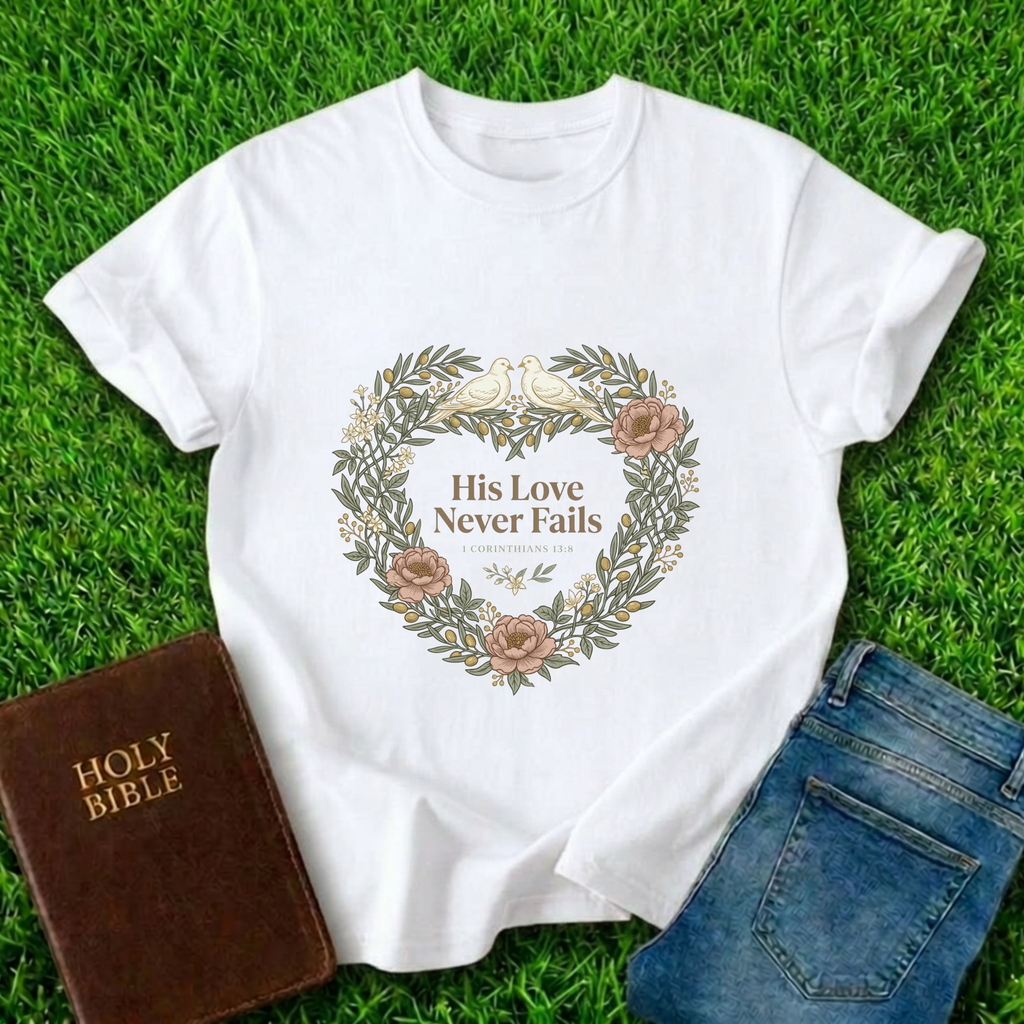 His Love Never Fails T-Shirt